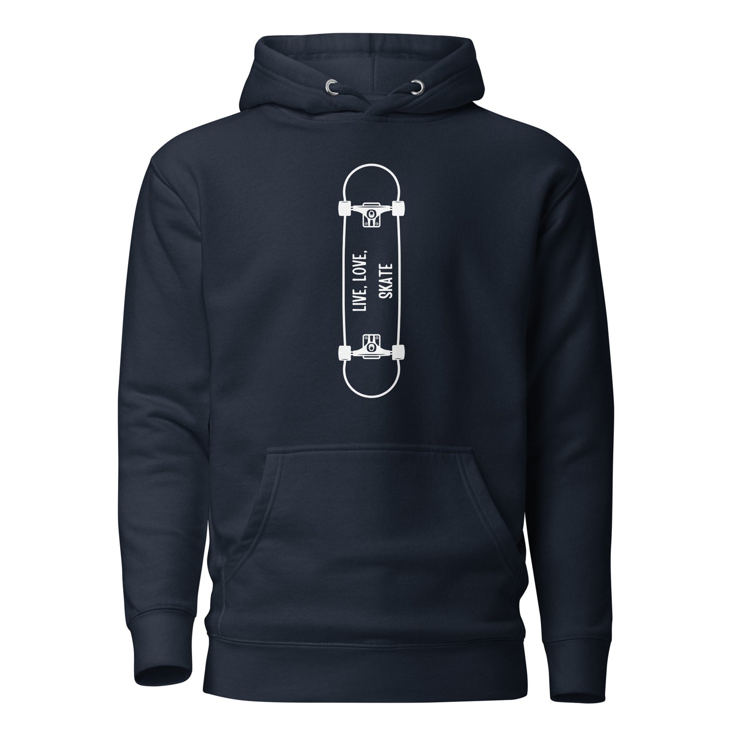 LIVE, LOVE, SKATE Unisex Hoodie