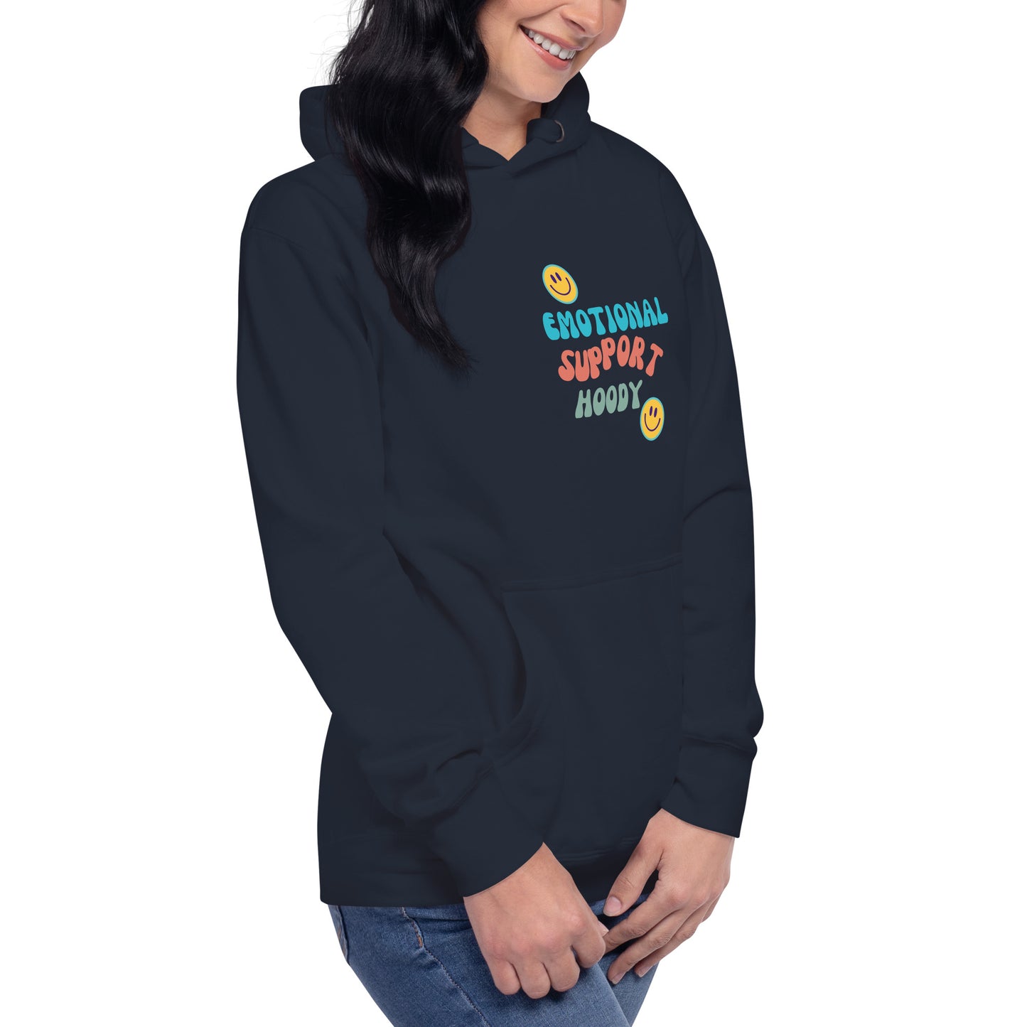 Humor Emotional Support Unisex Hoodie