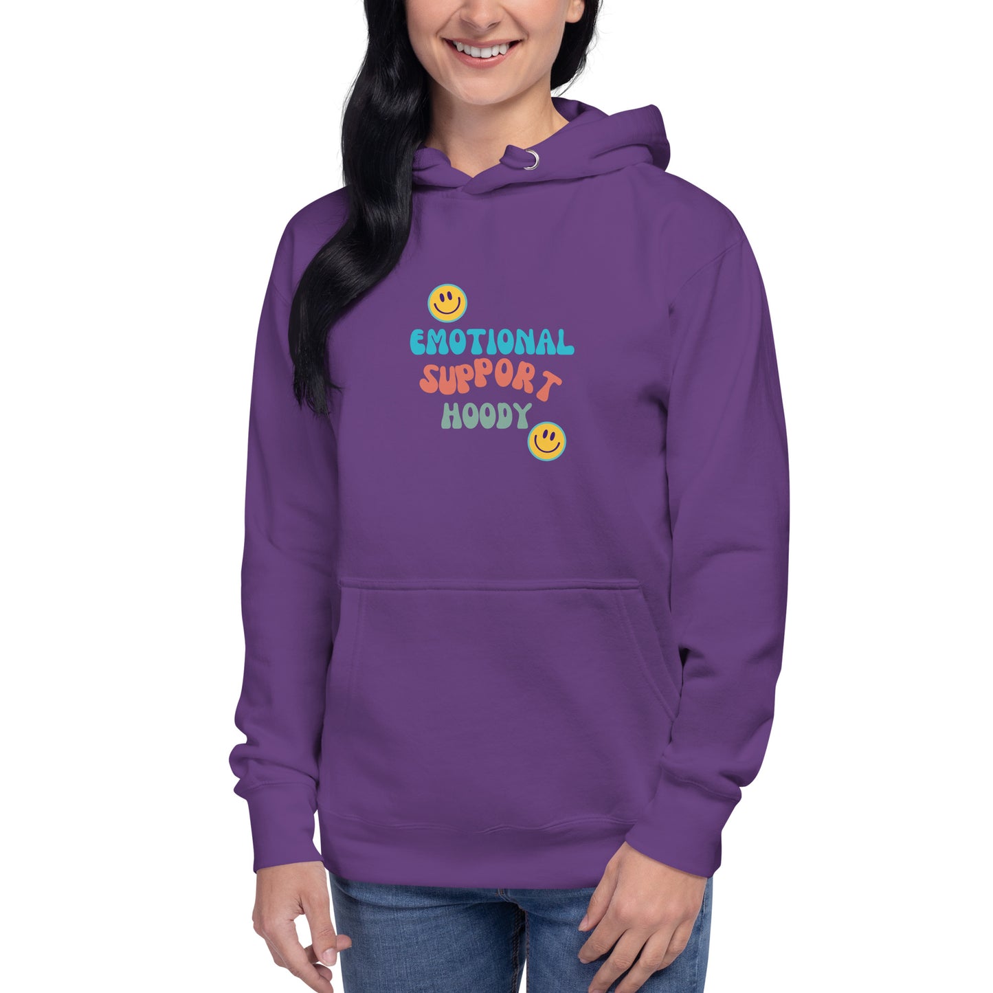 Humor Emotional Support Unisex Hoodie