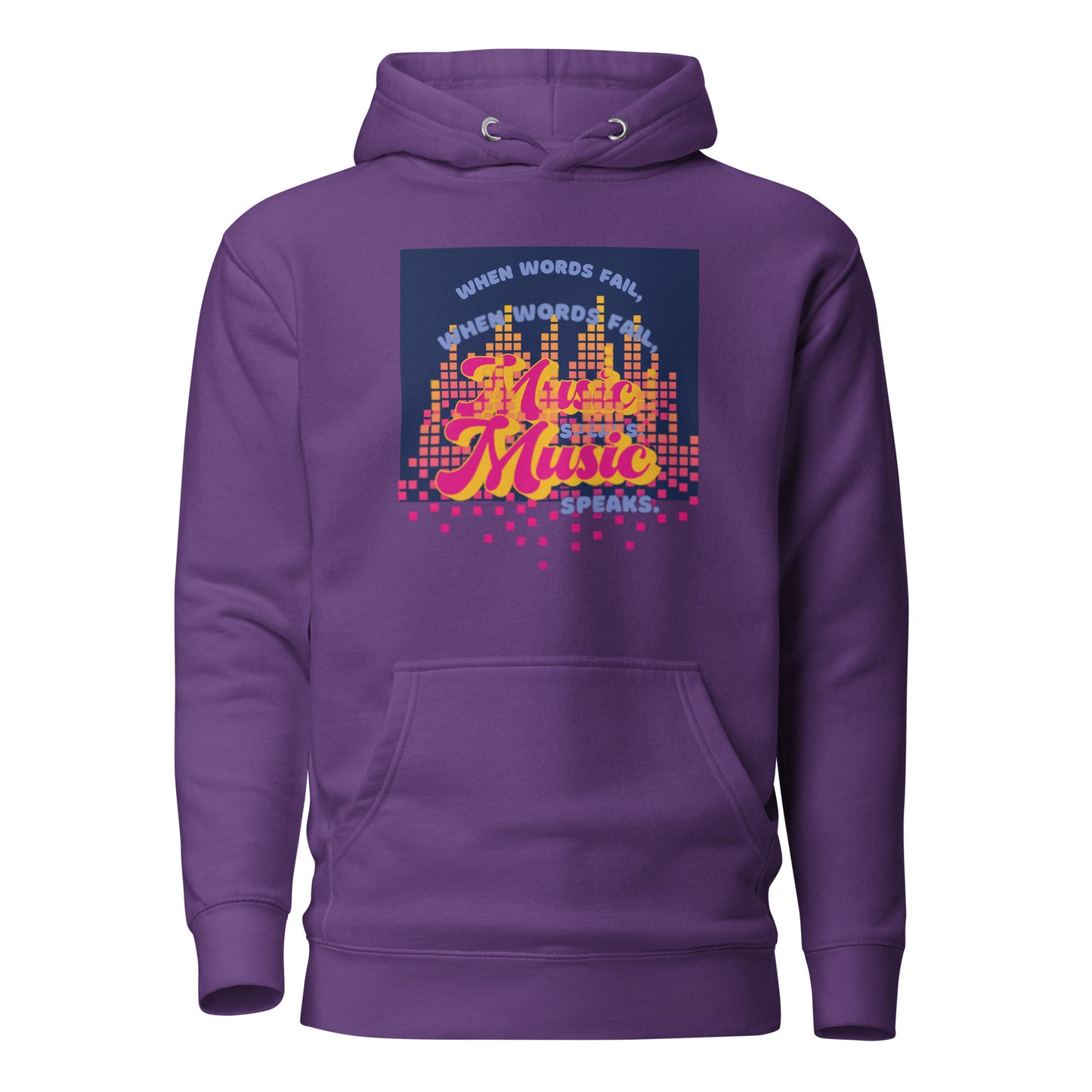 Music Speaks Unisex Hoodie