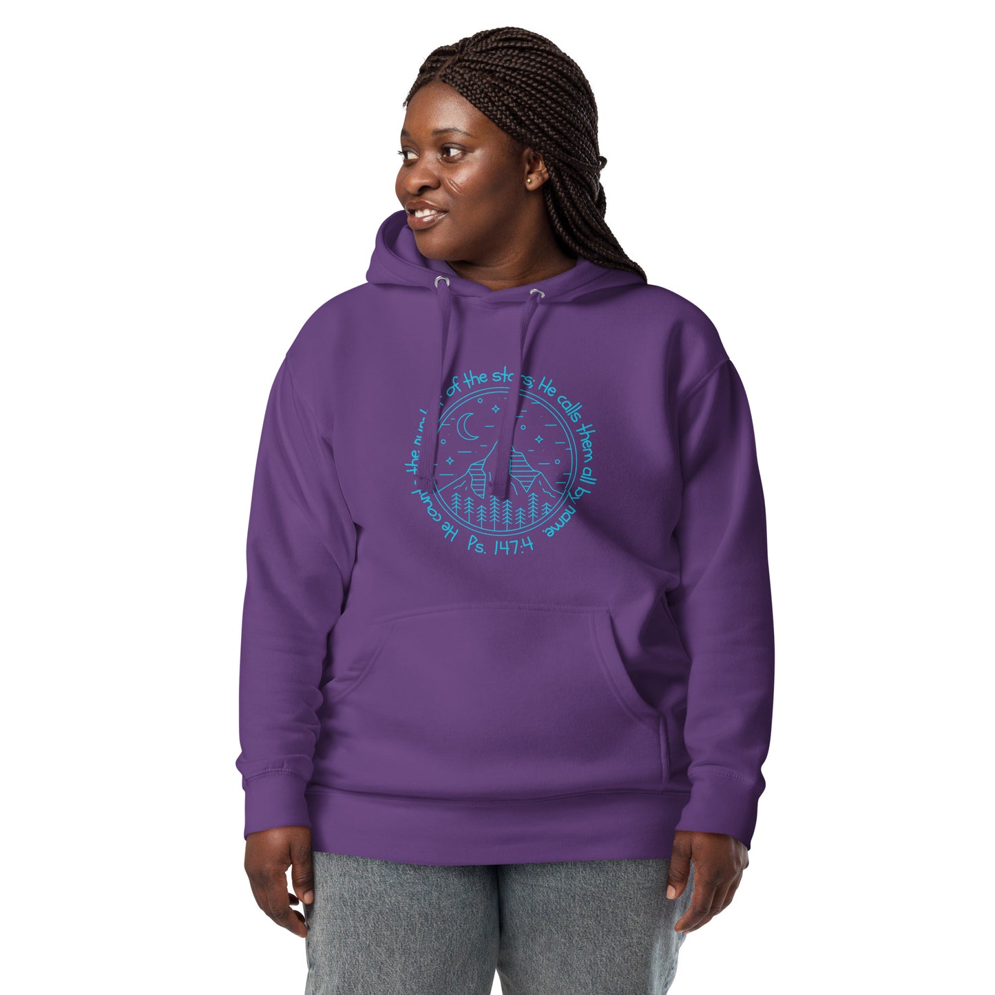 Psalm 147:4 Unisex Hoodie