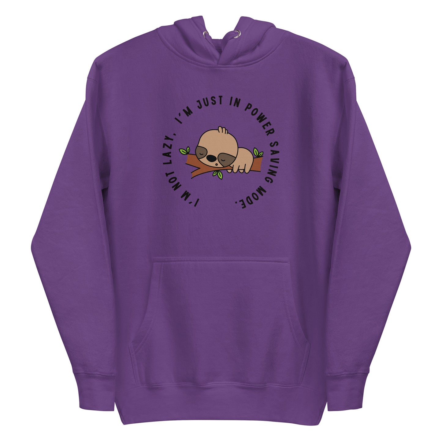 Sloth Battery Saver Mode Unisex Hoodie