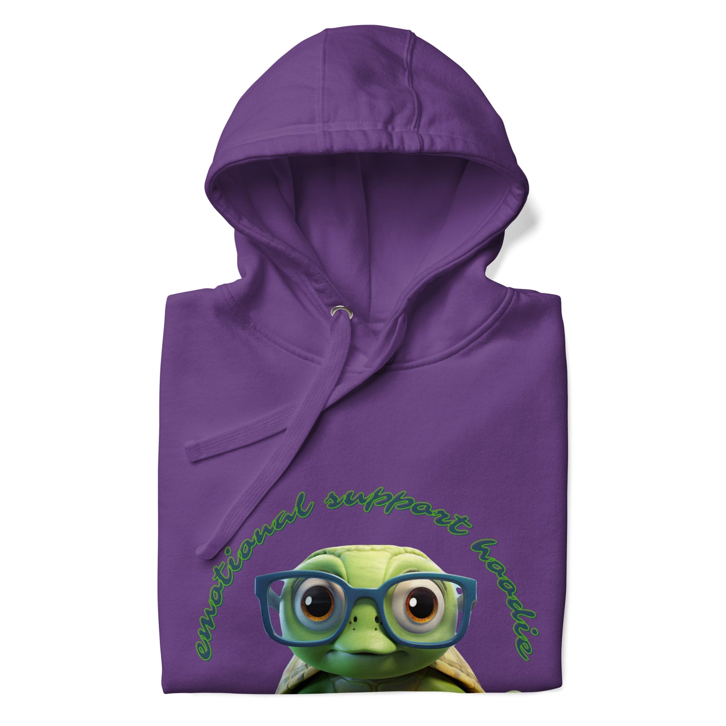 CUTE TURTLE EMOTIONAL SUPPORT Unisex Hoodie