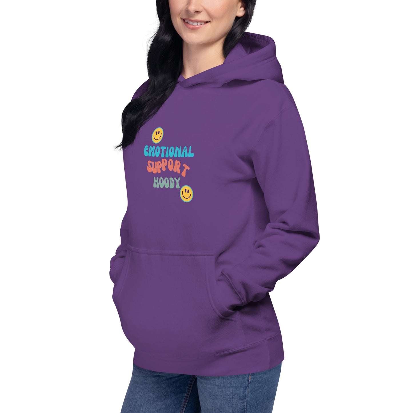 Humor Emotional Support Unisex Hoodie