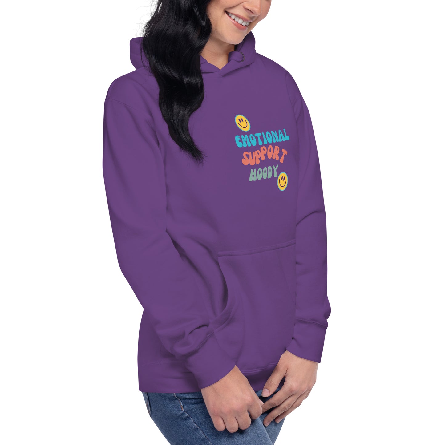 Humor Emotional Support Unisex Hoodie