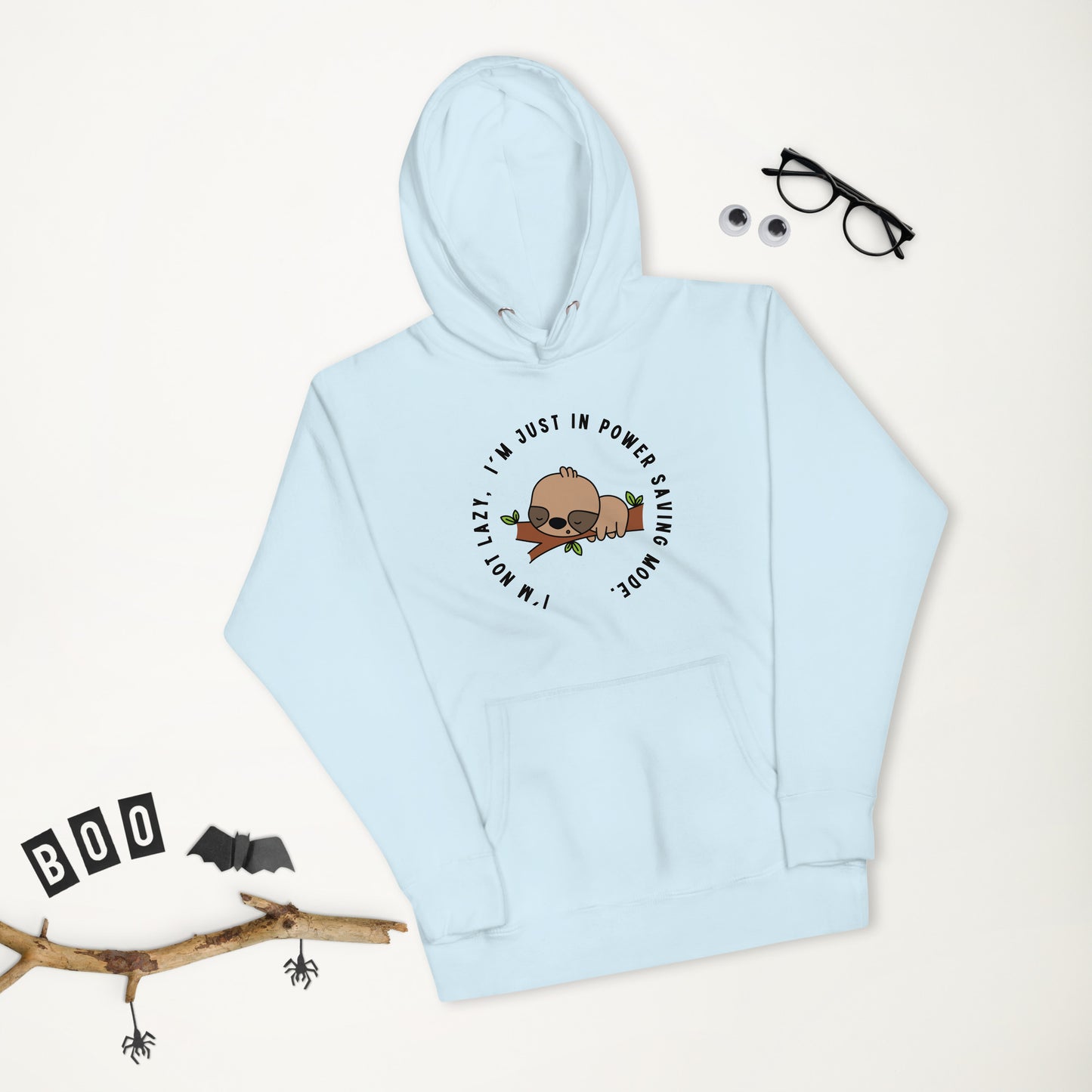 Sloth Battery Saver Mode Unisex Hoodie