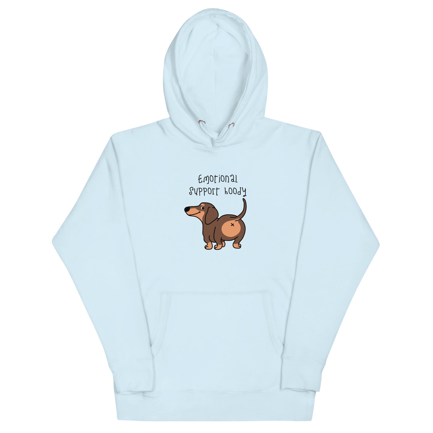 HUMOROUS DOG EMOTIONAL SUPPORT Unisex Hoodie