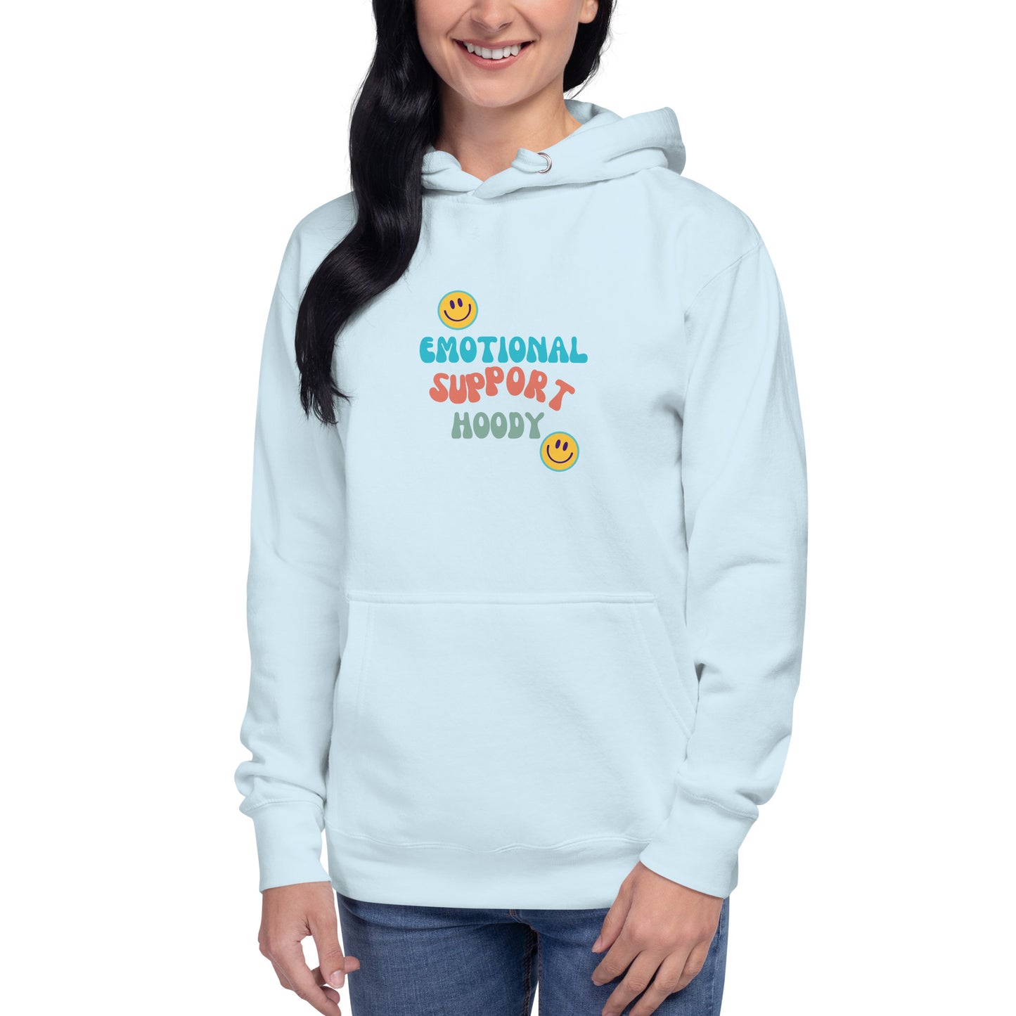 Humor Emotional Support Unisex Hoodie