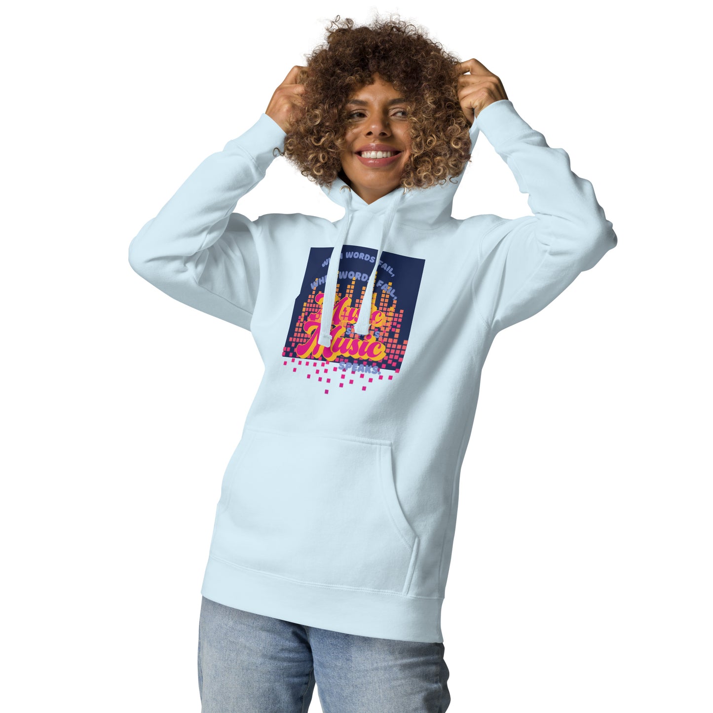 Music Speaks Unisex Hoodie