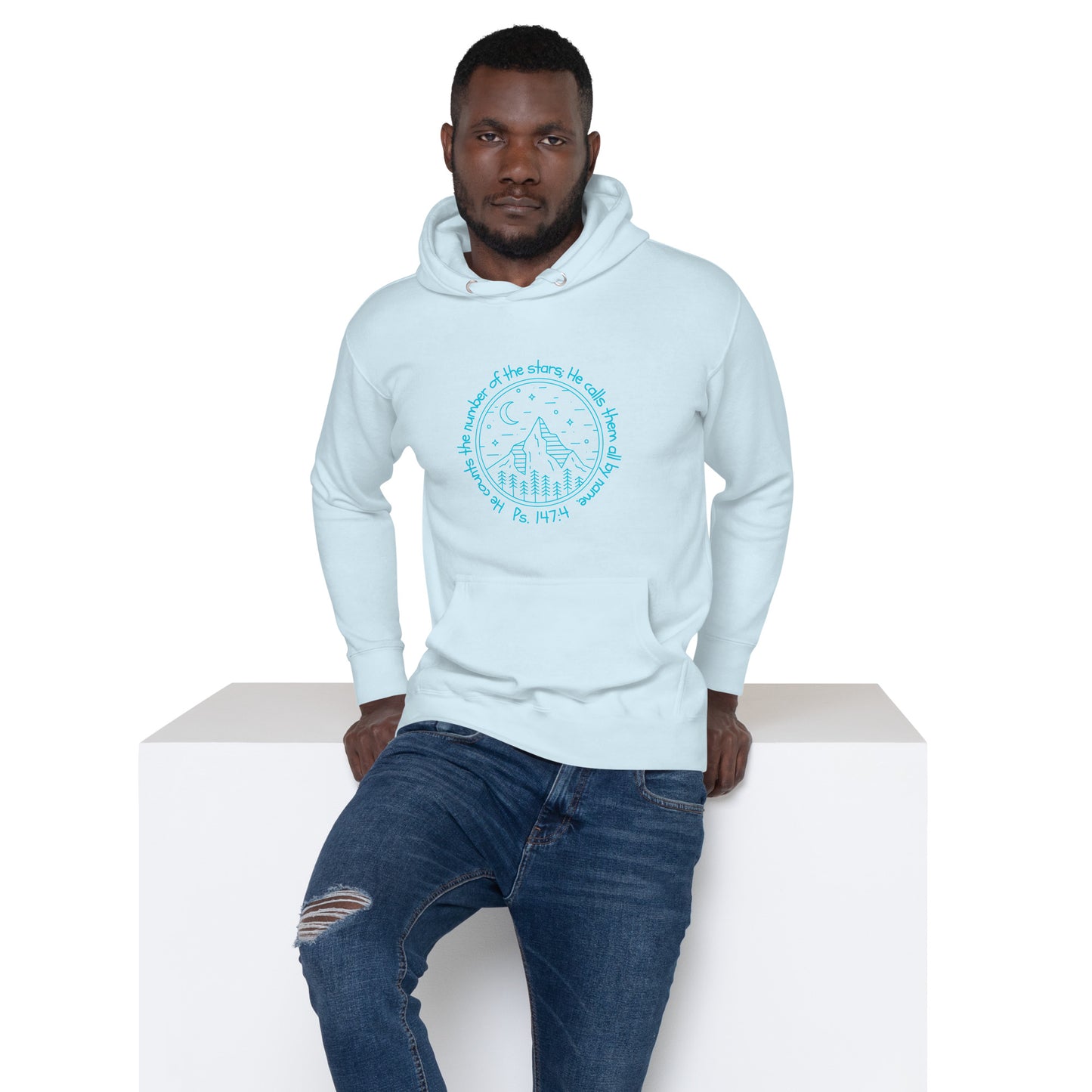 Psalm 147:4 Unisex Hoodie