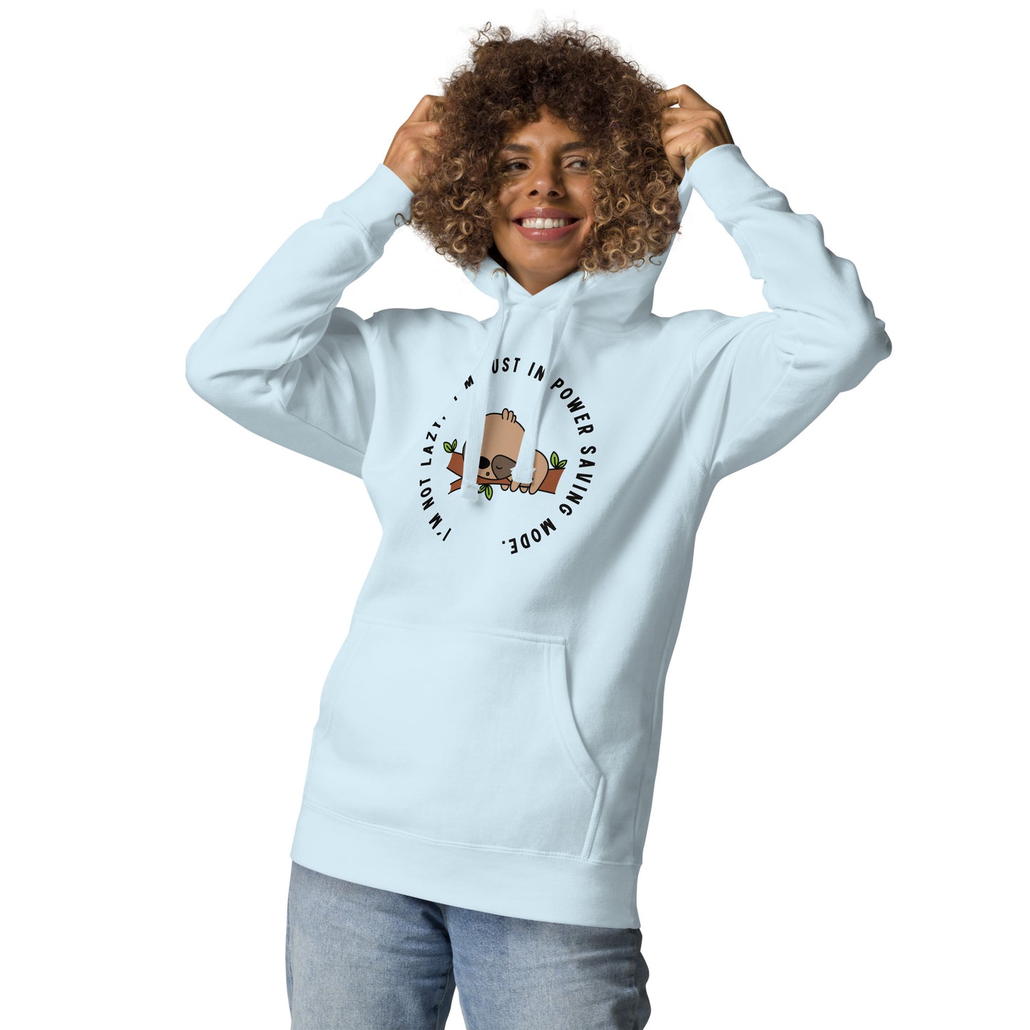 Sloth Battery Saver Mode Unisex Hoodie