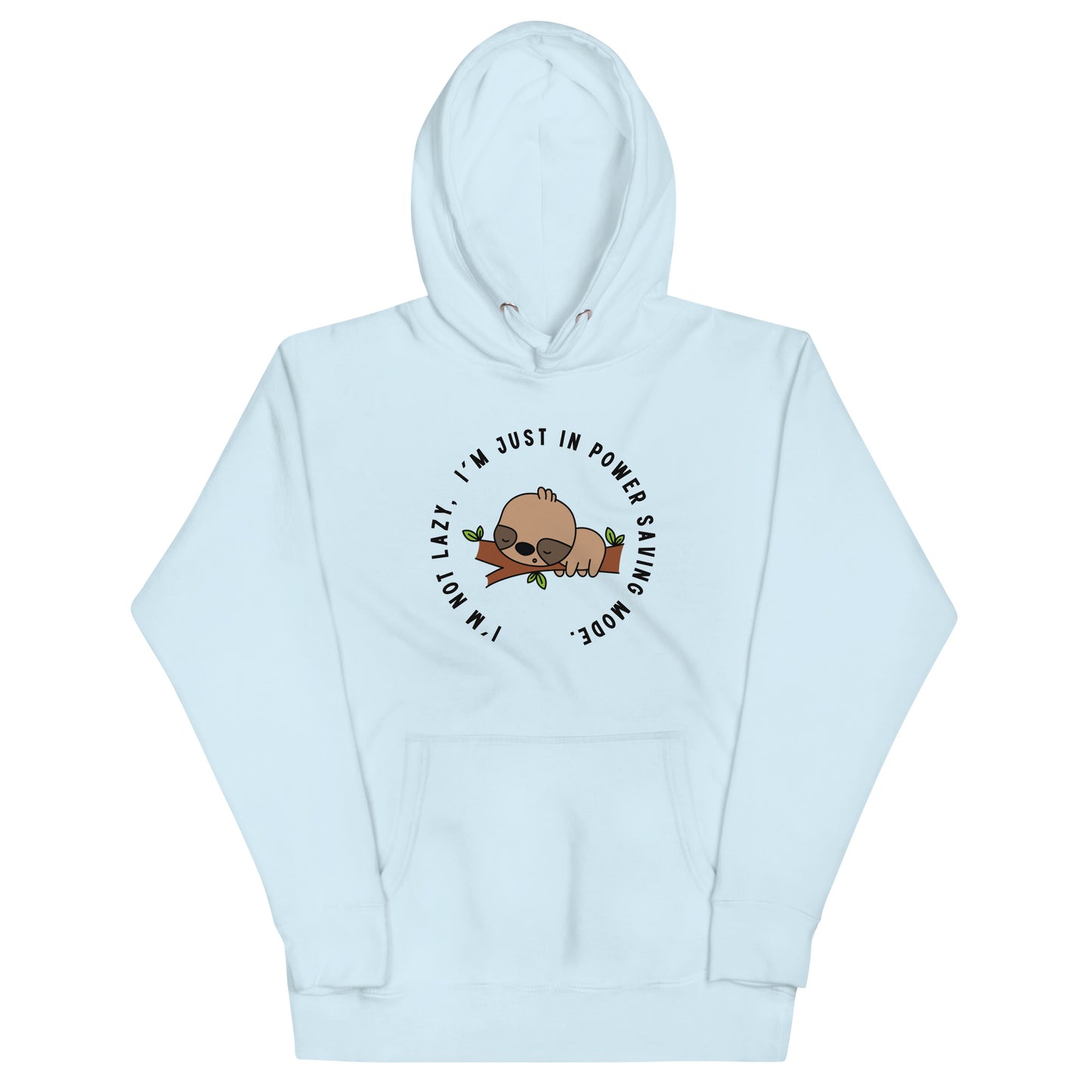 Sloth Battery Saver Mode Unisex Hoodie