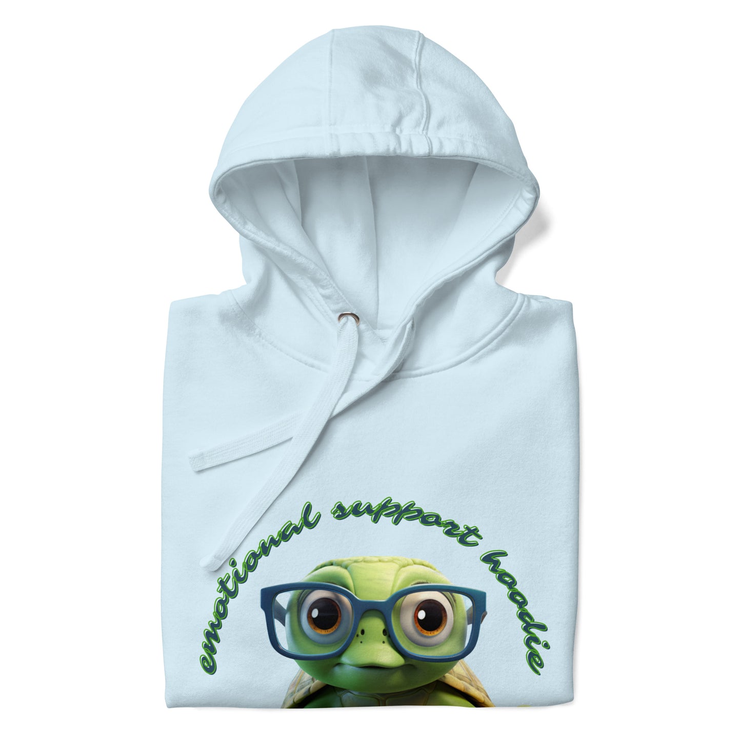 CUTE TURTLE EMOTIONAL SUPPORT Unisex Hoodie