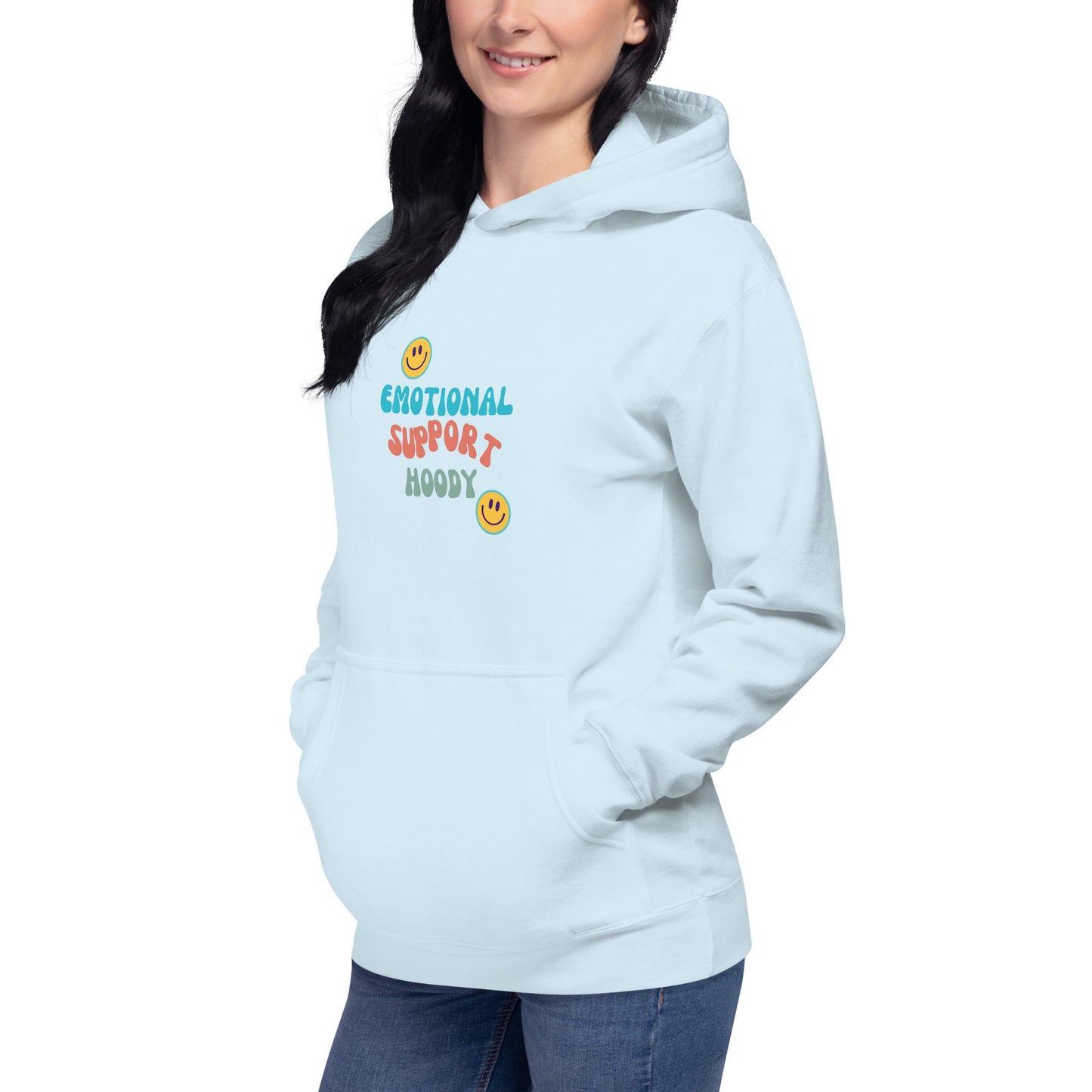 Humor Emotional Support Unisex Hoodie