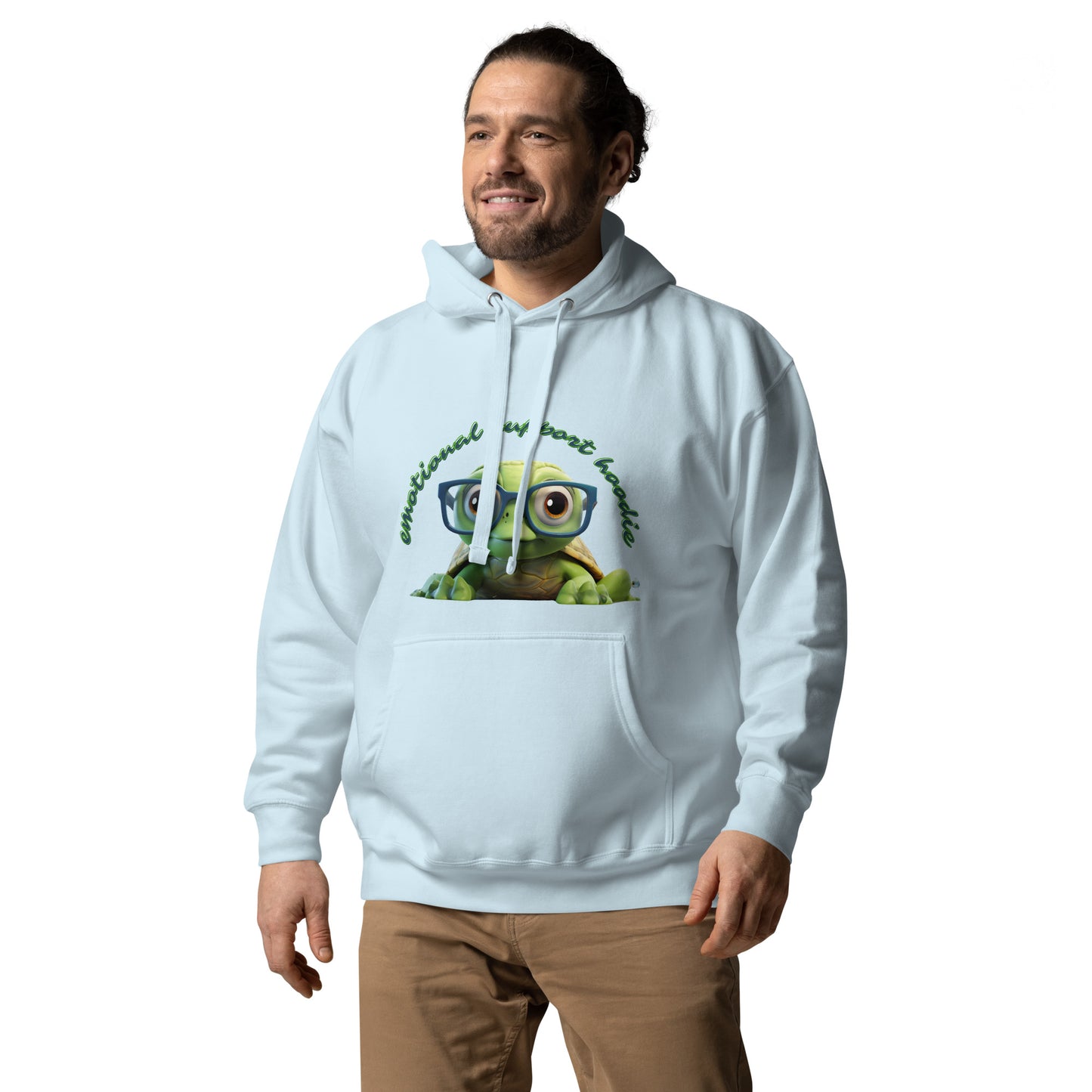 CUTE TURTLE EMOTIONAL SUPPORT Unisex Hoodie