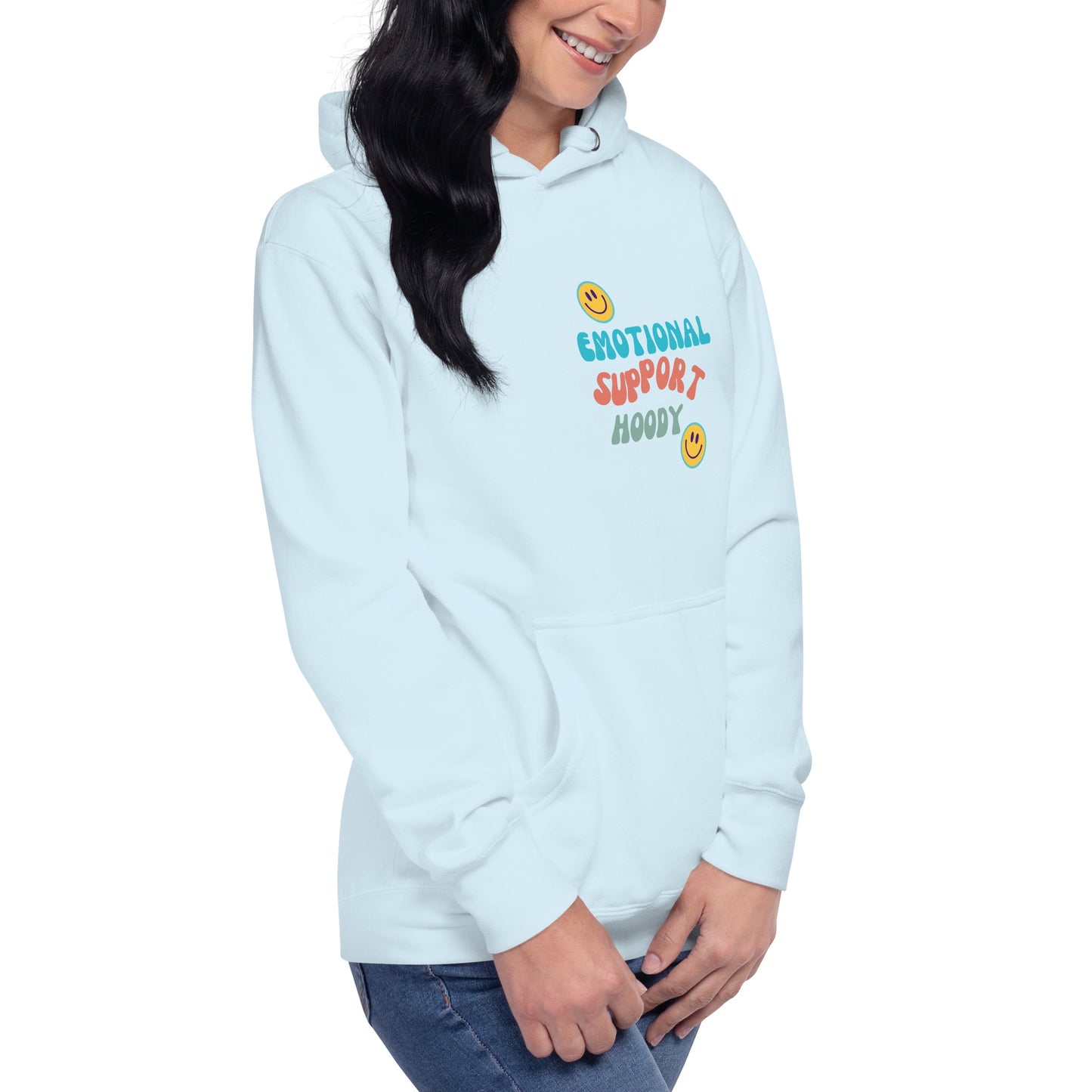 Humor Emotional Support Unisex Hoodie