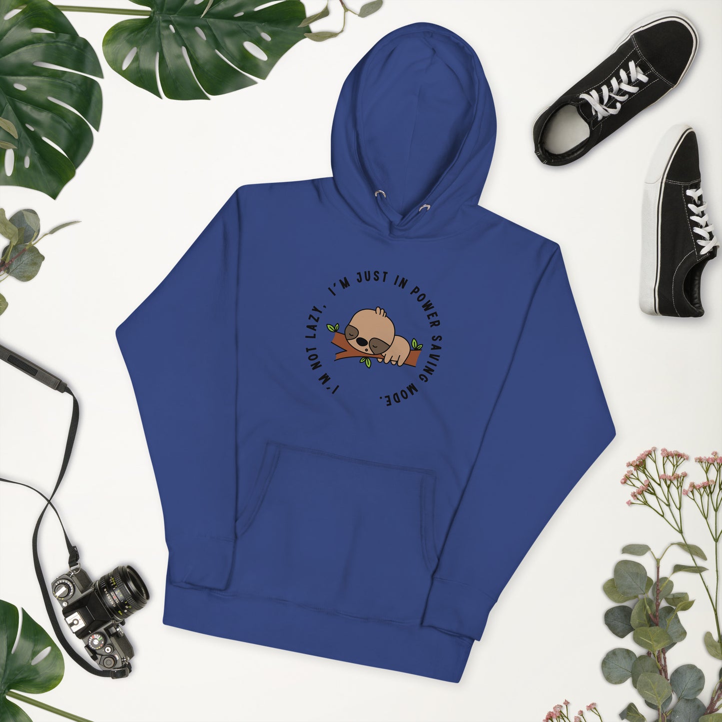 Sloth Battery Saver Mode Unisex Hoodie