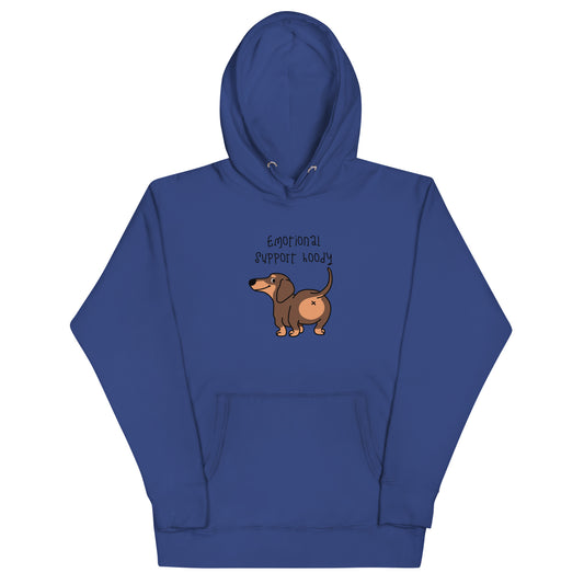 HUMOROUS DOG EMOTIONAL SUPPORT Unisex Hoodie