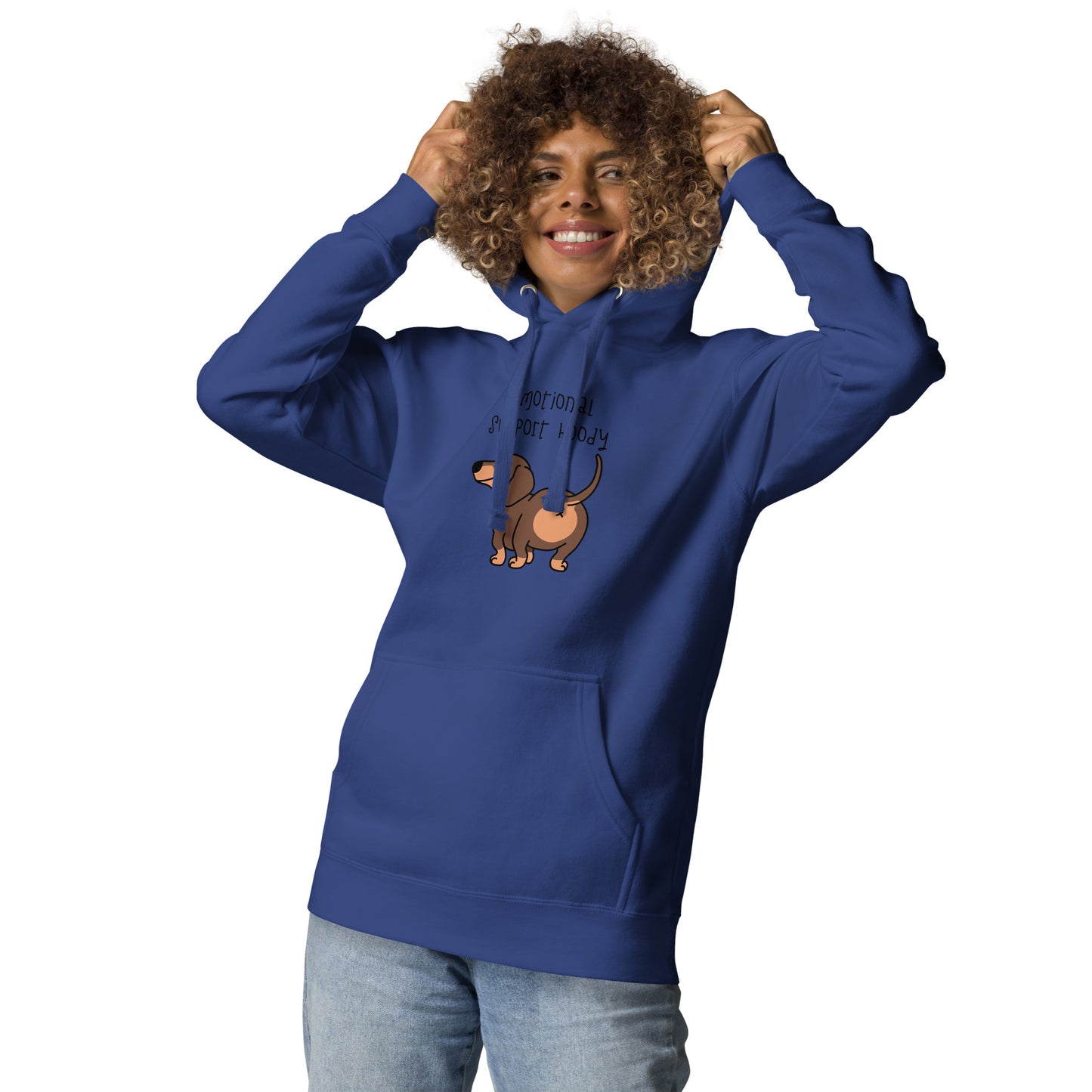 HUMOROUS DOG EMOTIONAL SUPPORT Unisex Hoodie