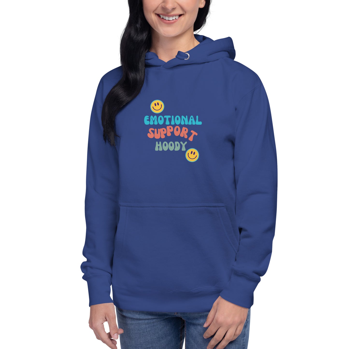 Humor Emotional Support Unisex Hoodie