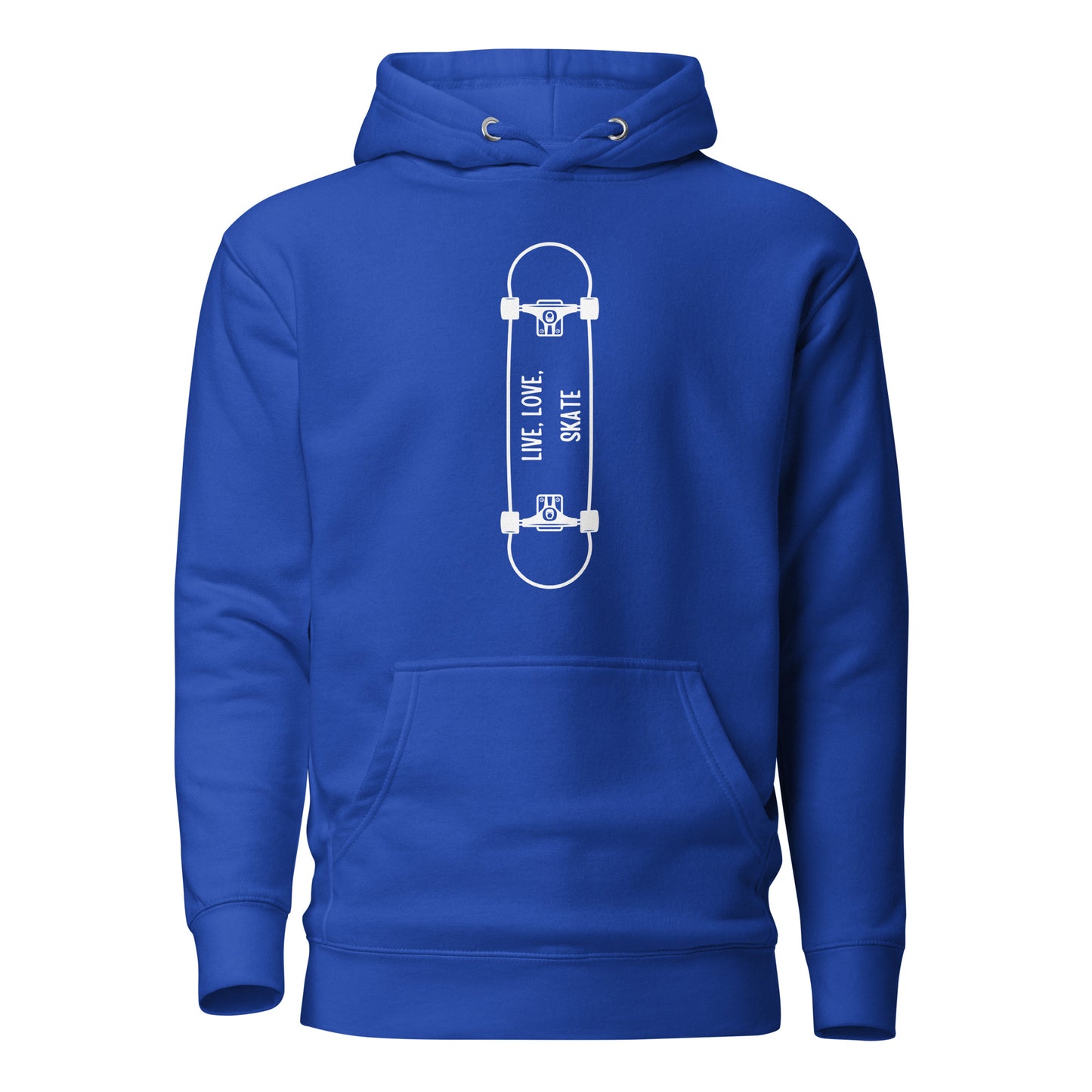 LIVE, LOVE, SKATE Unisex Hoodie