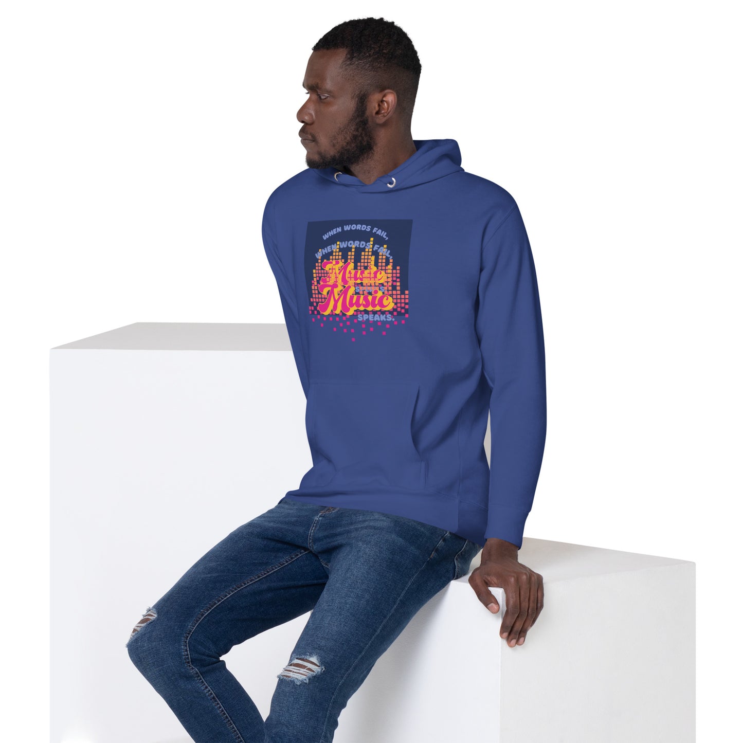 Music Speaks Unisex Hoodie