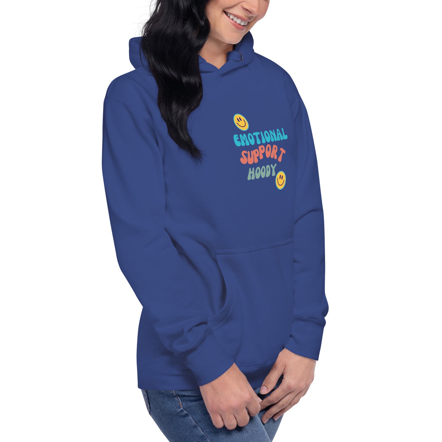 Humor Emotional Support Unisex Hoodie