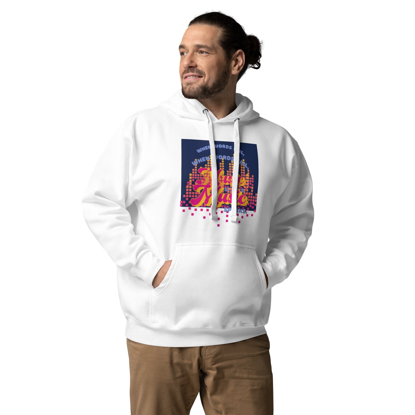 Music Speaks Unisex Hoodie