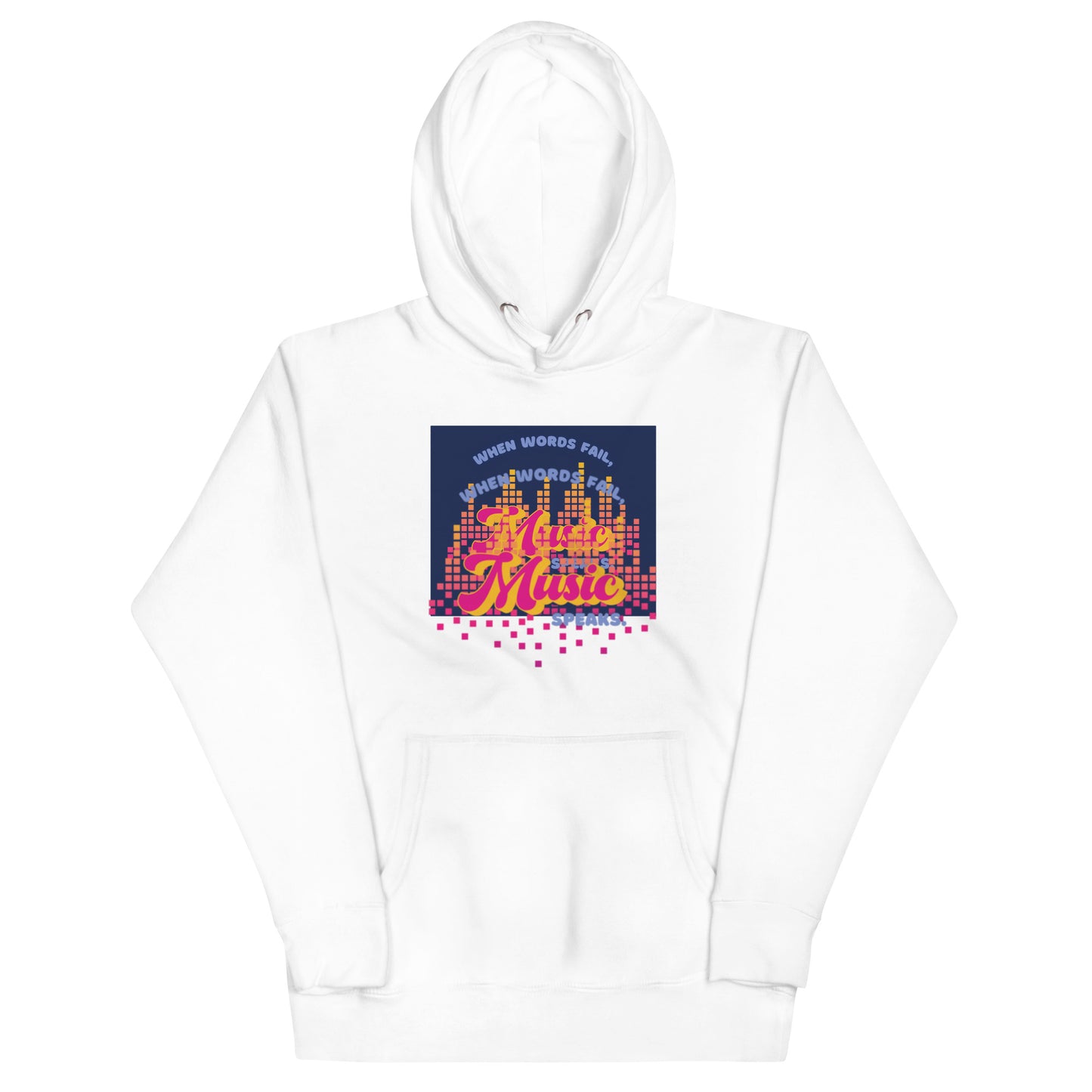 Music Speaks Unisex Hoodie