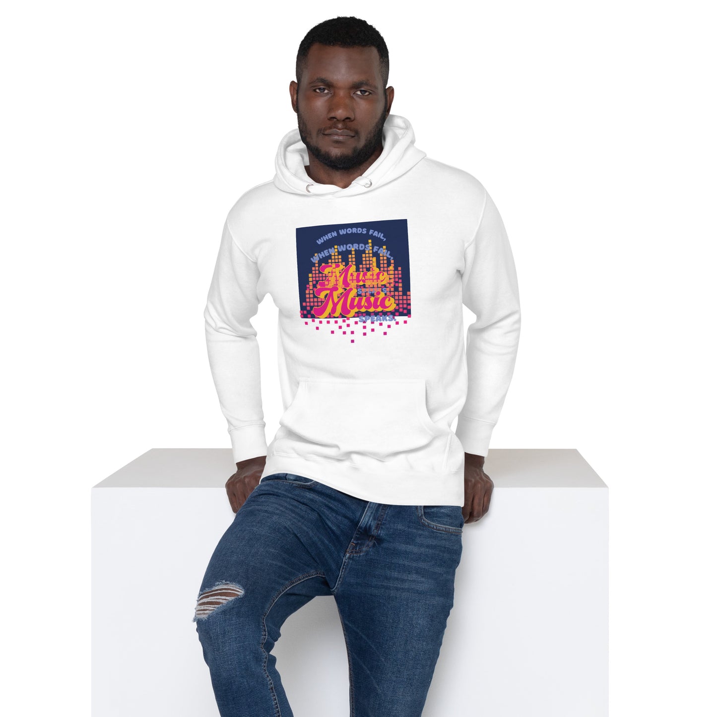 Music Speaks Unisex Hoodie