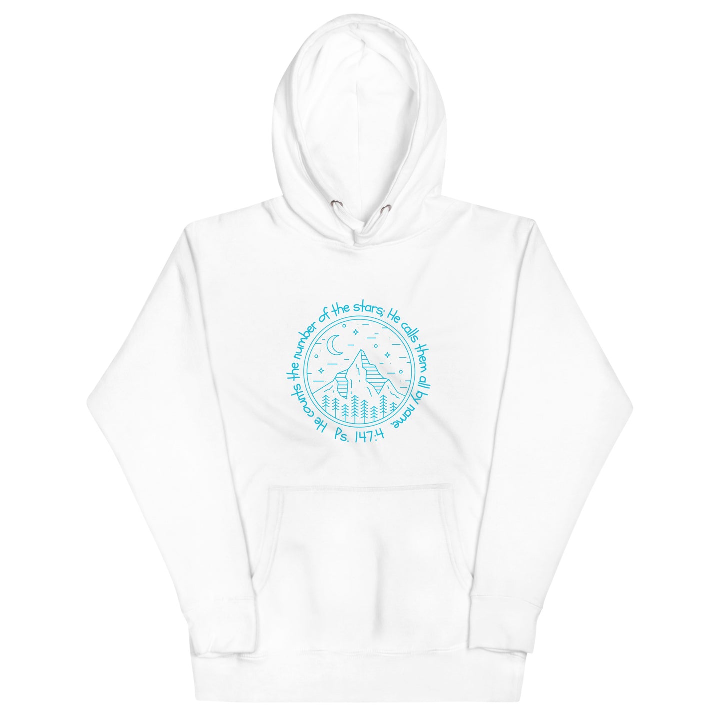 Psalm 147:4 Unisex Hoodie