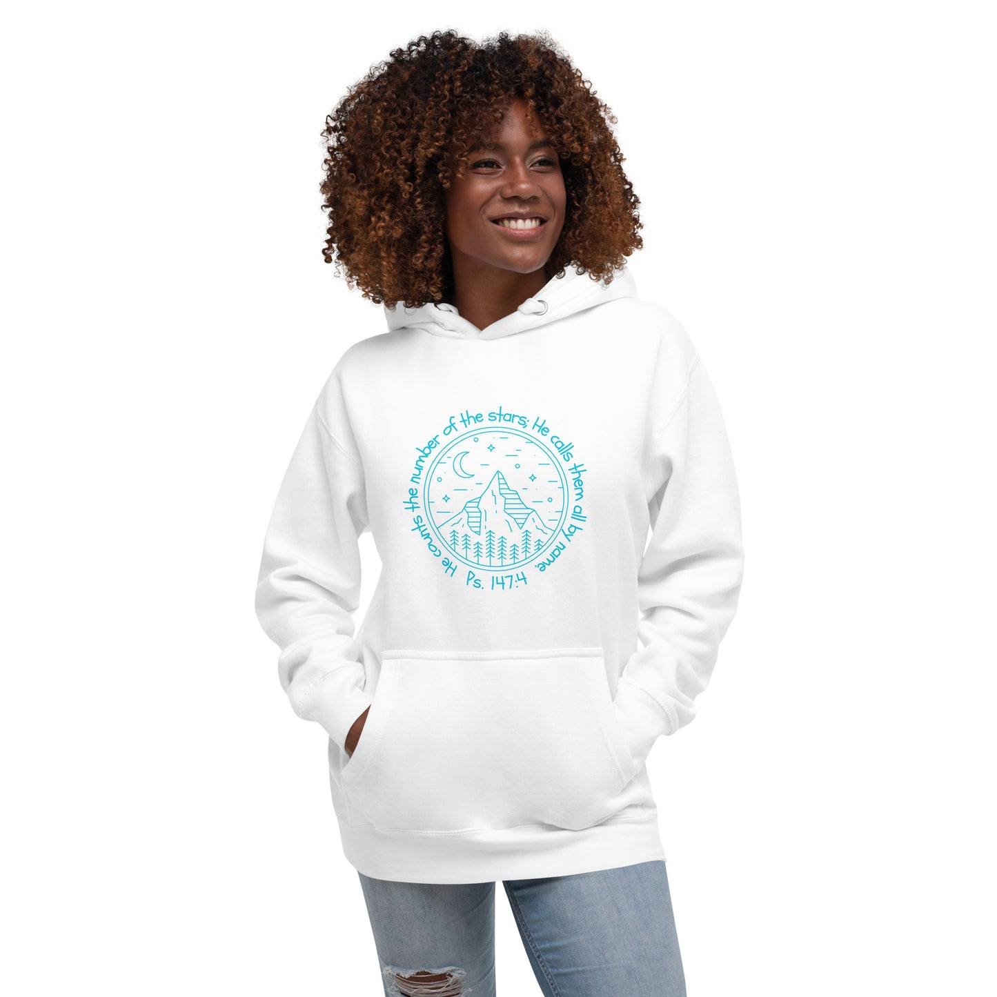 Psalm 147:4 Unisex Hoodie