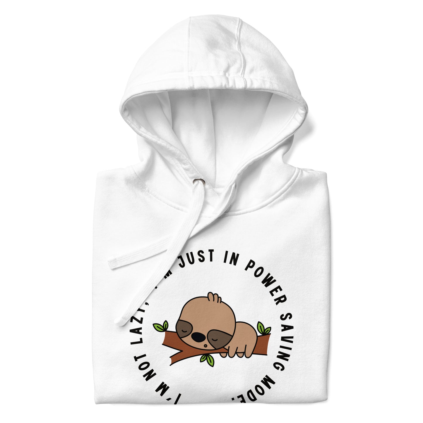 Sloth Battery Saver Mode Unisex Hoodie