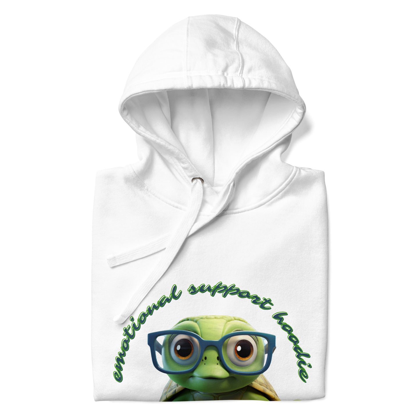 CUTE TURTLE EMOTIONAL SUPPORT Unisex Hoodie