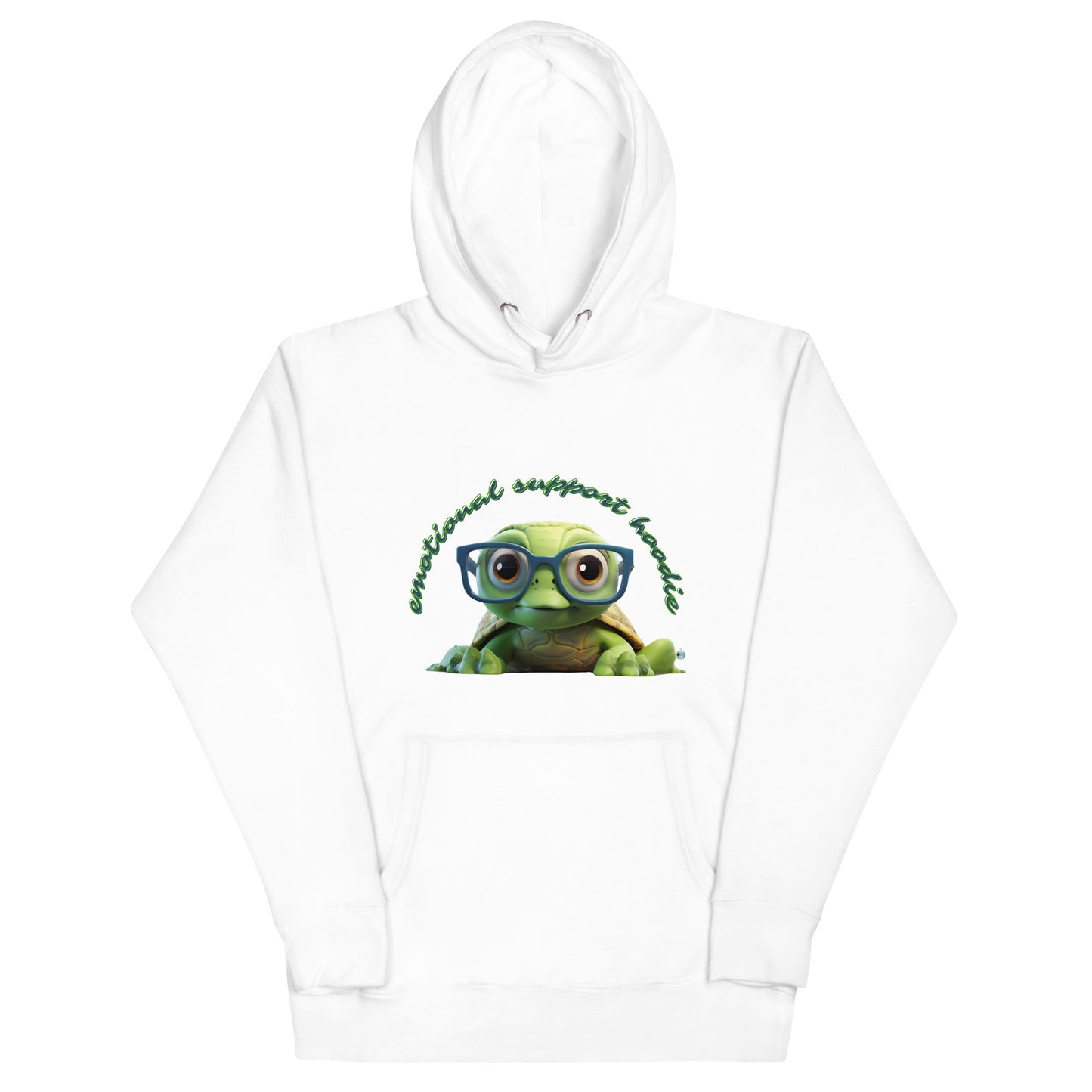 CUTE TURTLE EMOTIONAL SUPPORT Unisex Hoodie