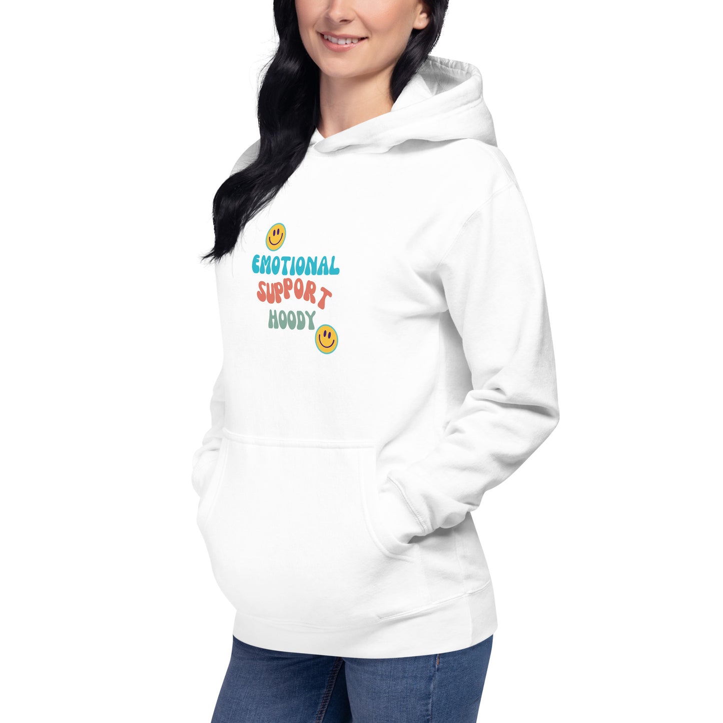 Humor Emotional Support Unisex Hoodie