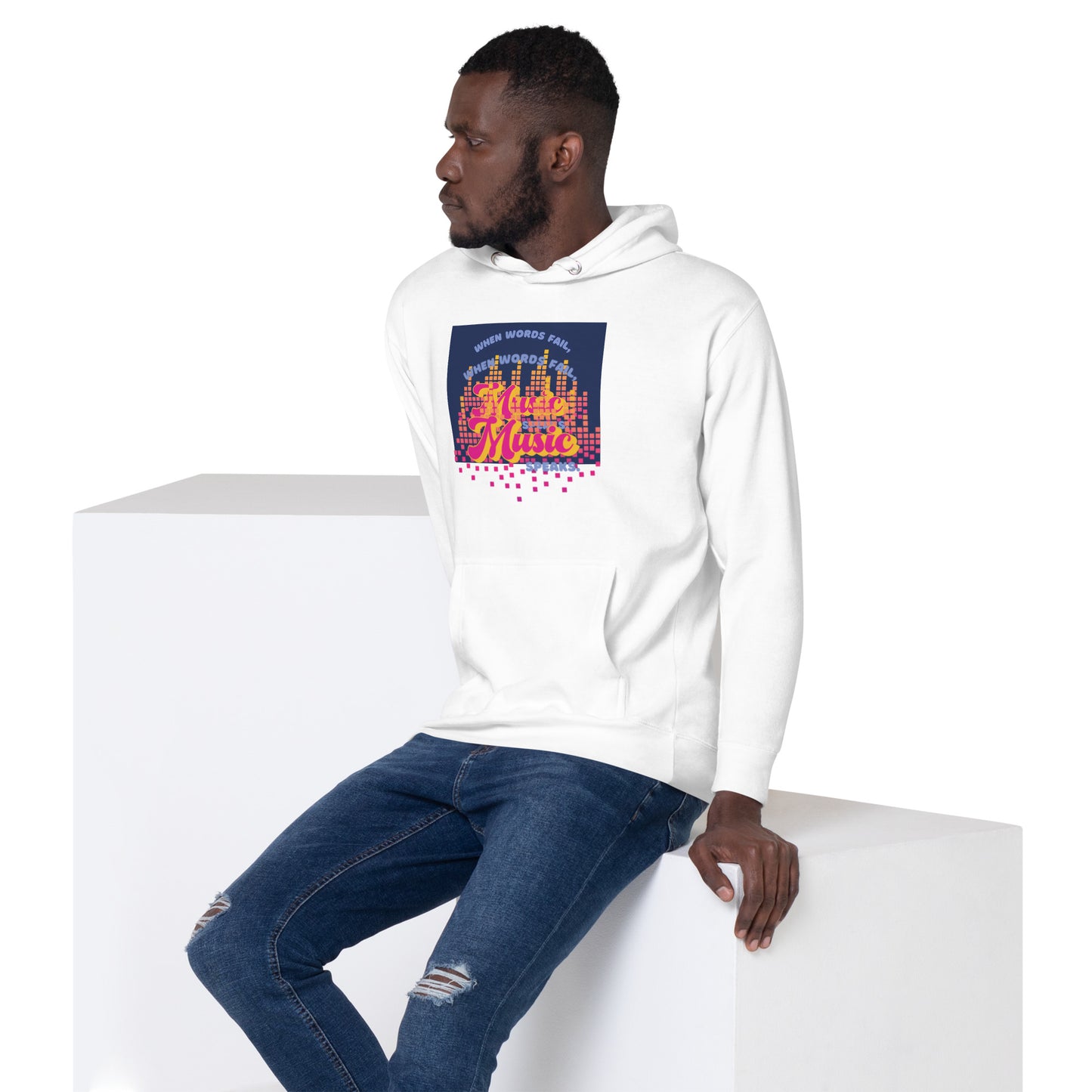 Music Speaks Unisex Hoodie