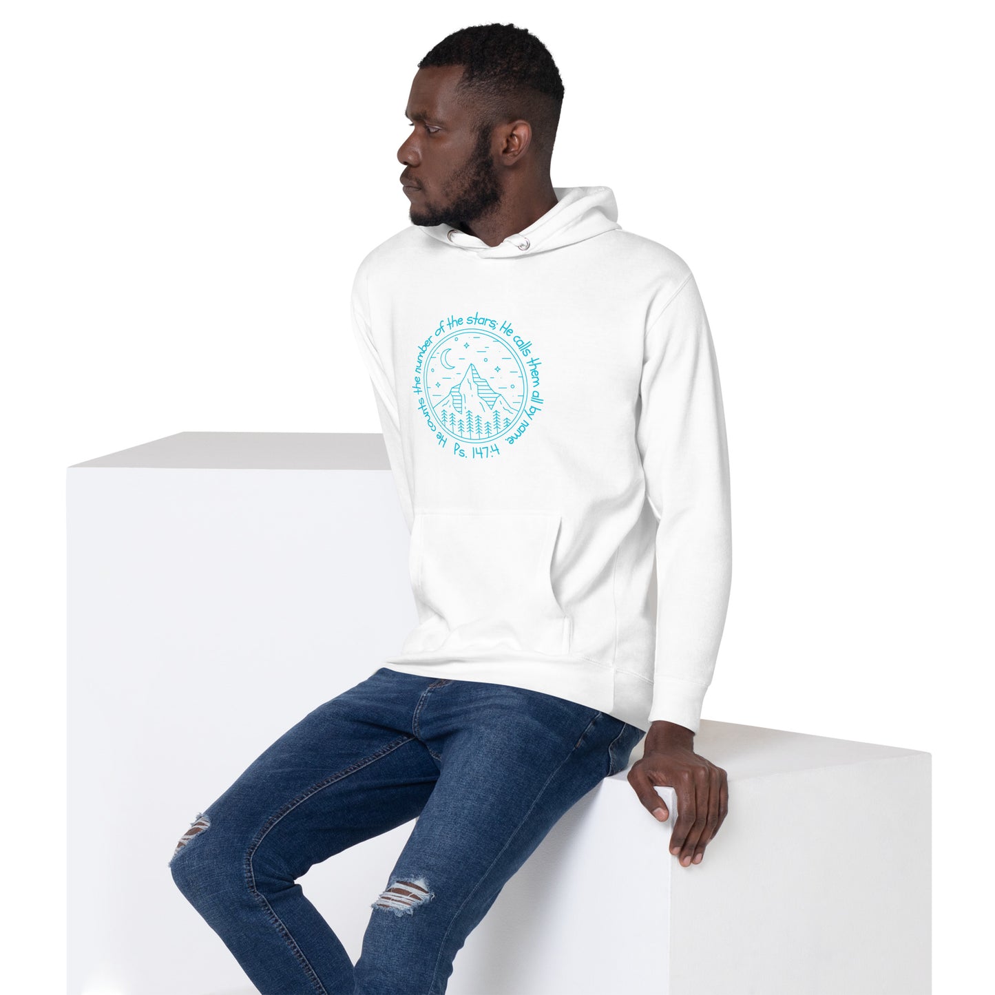 Psalm 147:4 Unisex Hoodie