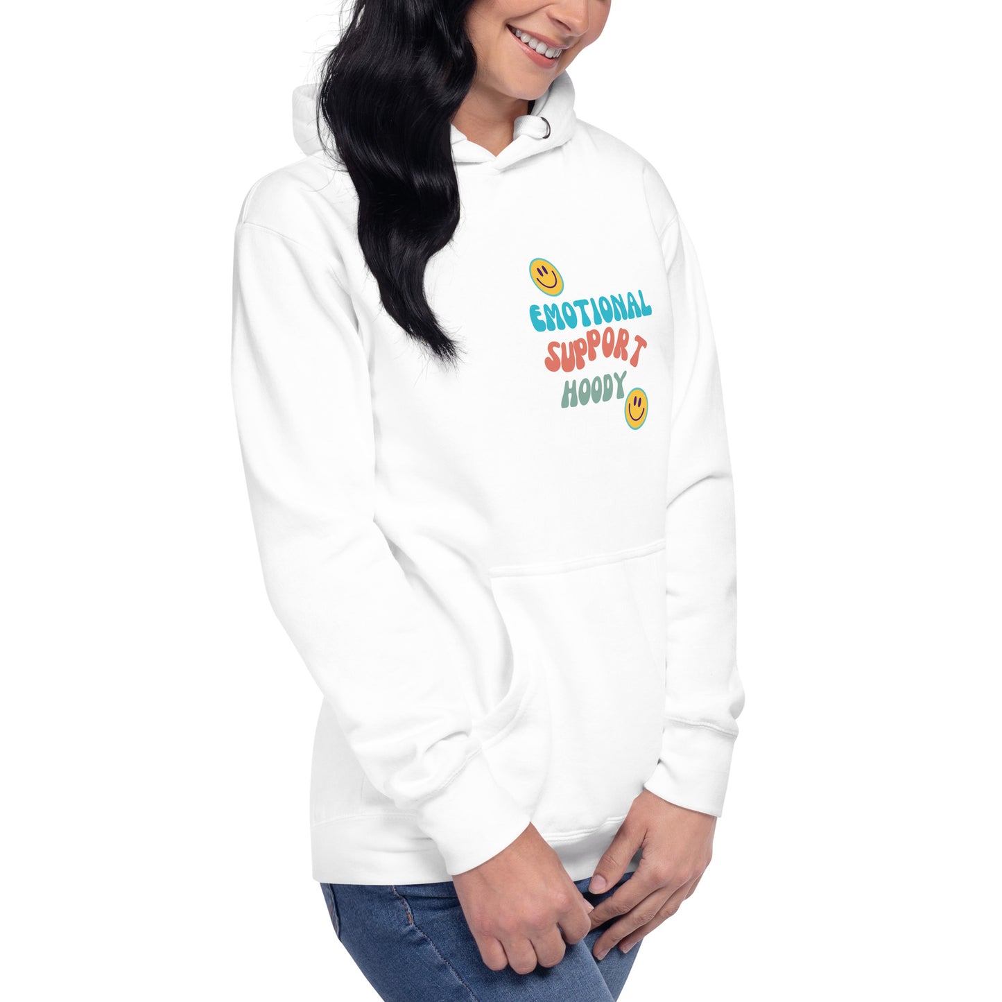 Humor Emotional Support Unisex Hoodie