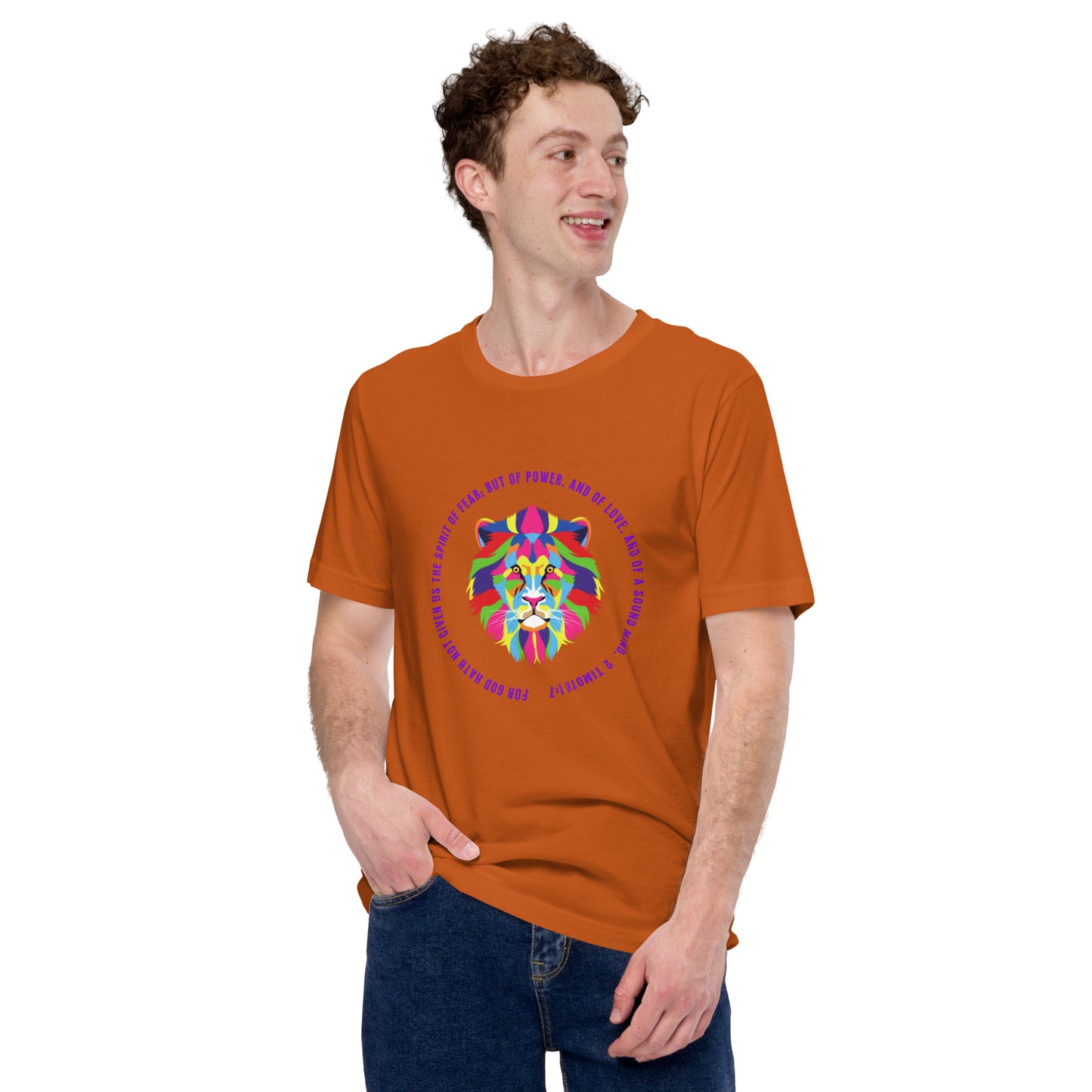 Lion-Spirt Of Fear Unisex t-shirt