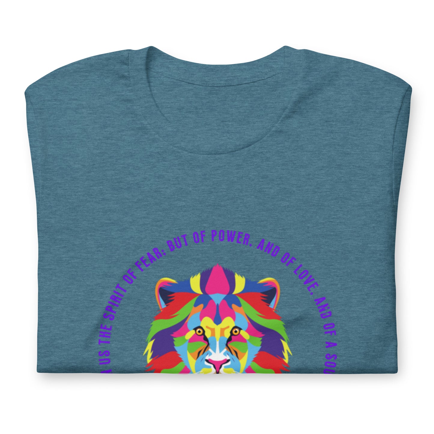 Lion-Spirt Of Fear Unisex t-shirt