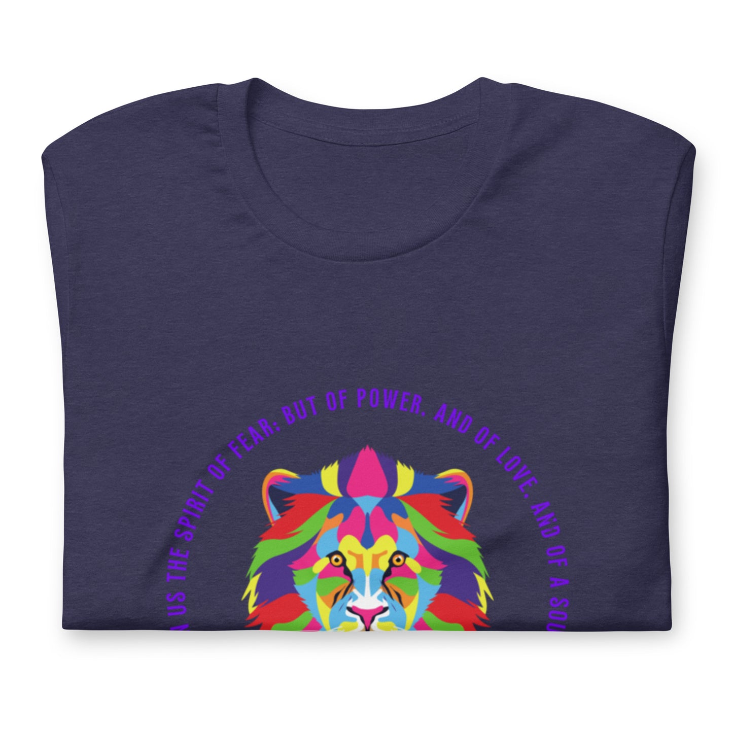 Lion-Spirt Of Fear Unisex t-shirt