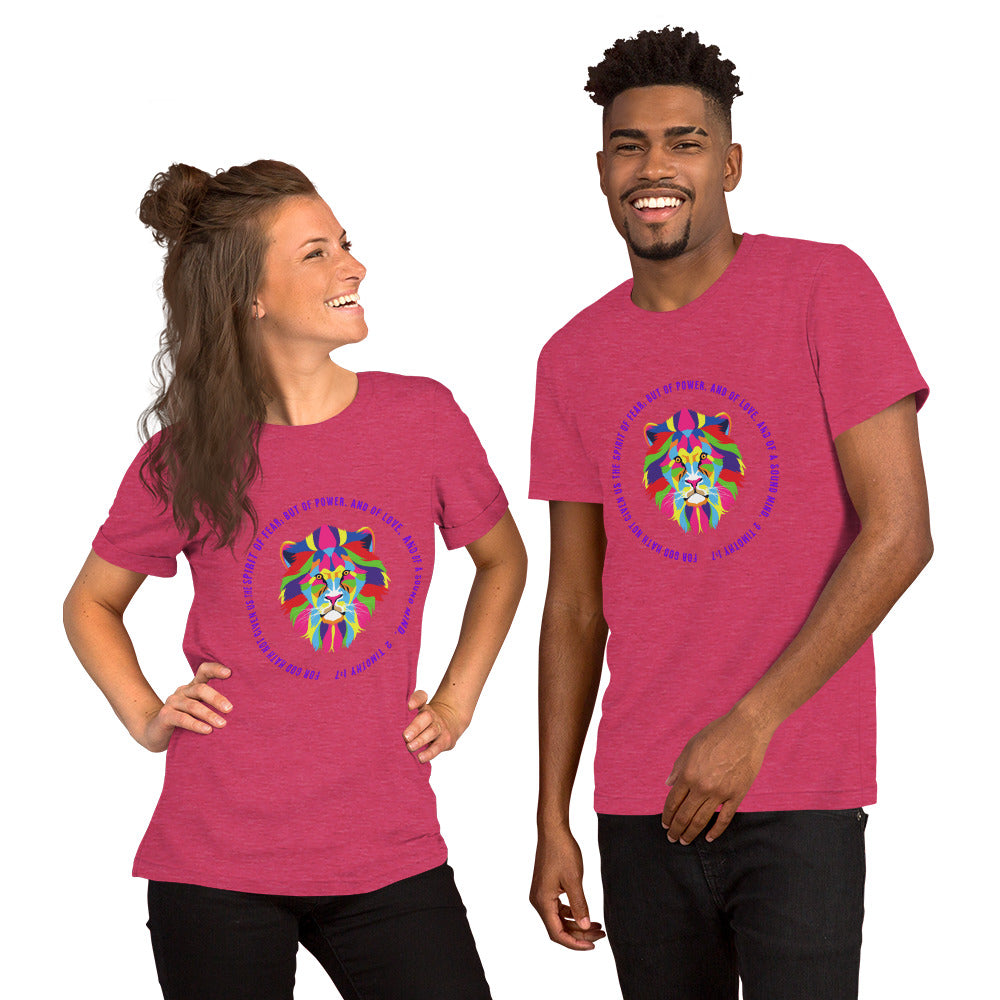 Lion-Spirt Of Fear Unisex t-shirt