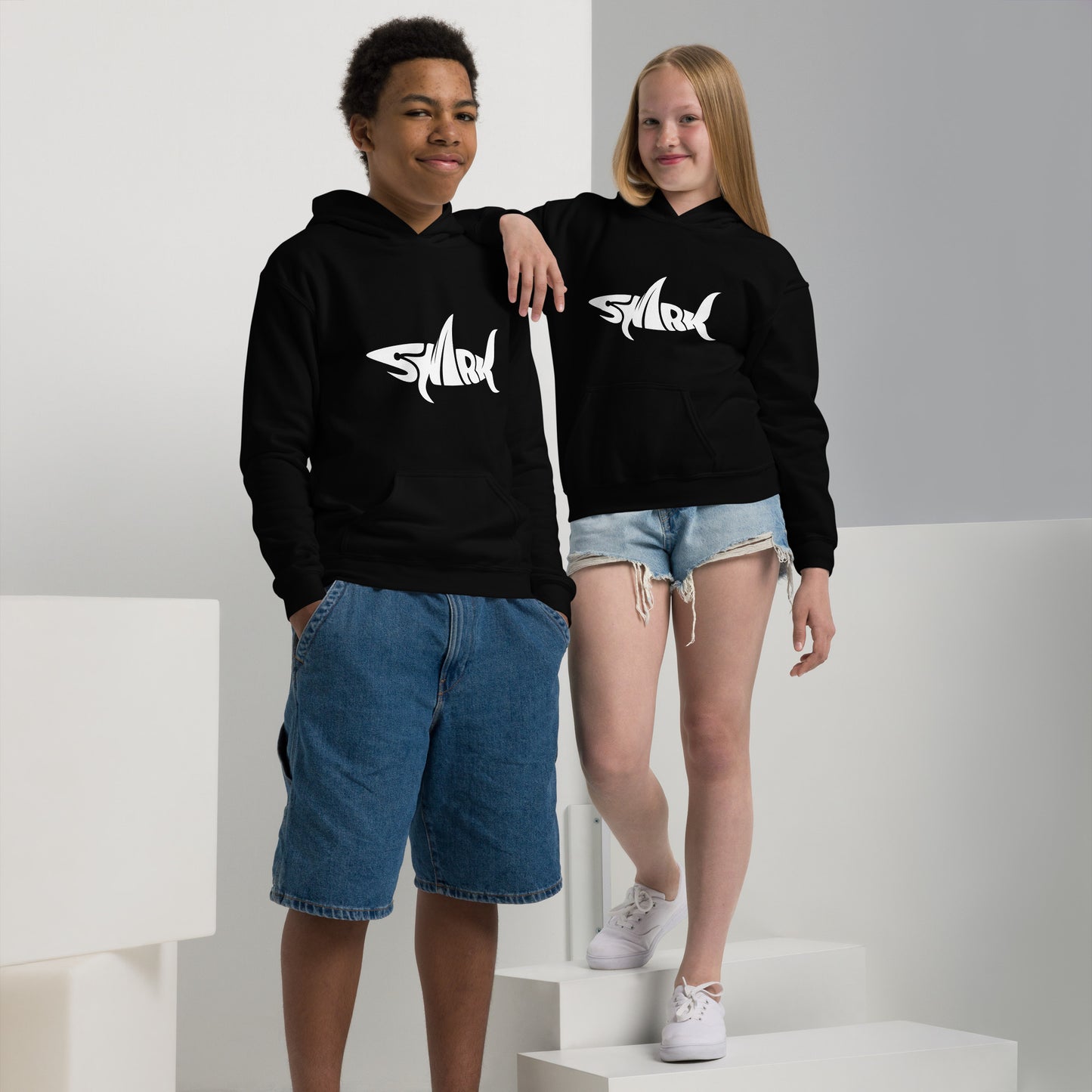 SHARK Youth heavy blend hoodie