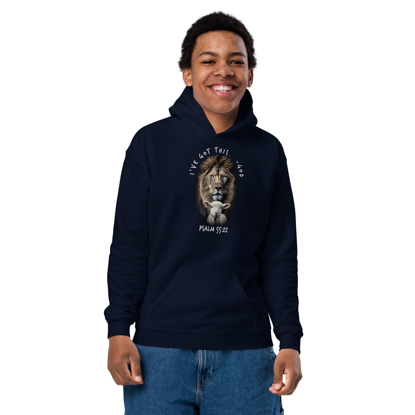 I'VE GOT THIS! Youth heavy blend hoodie