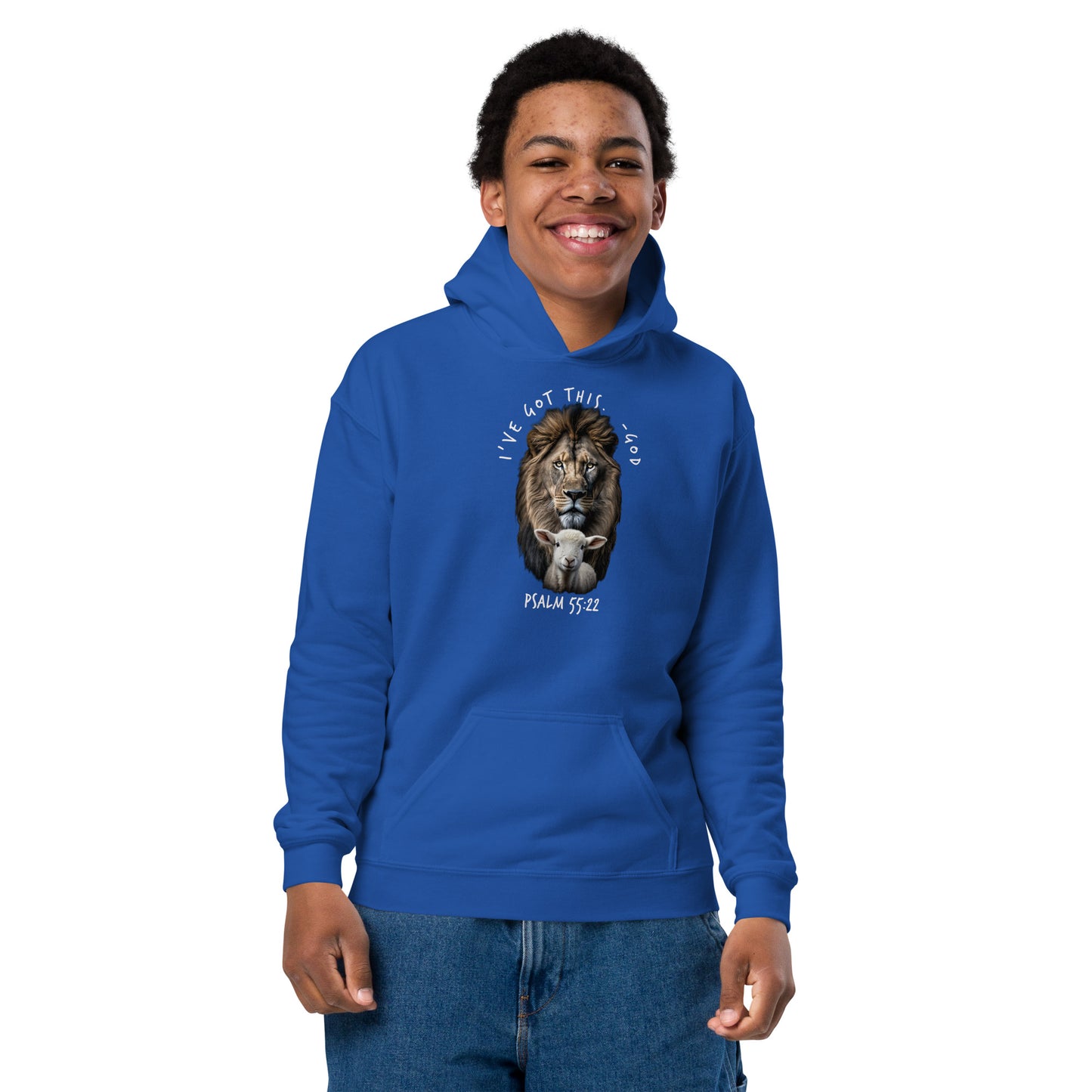 I'VE GOT THIS! Youth heavy blend hoodie