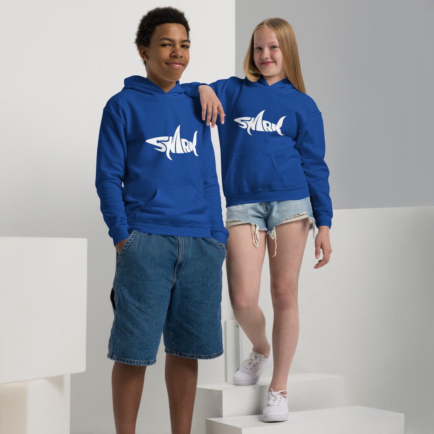 SHARK Youth heavy blend hoodie