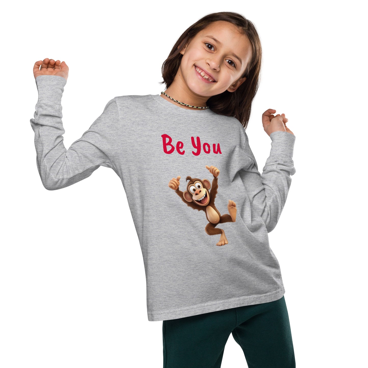 BE YOU Youth long sleeve tee