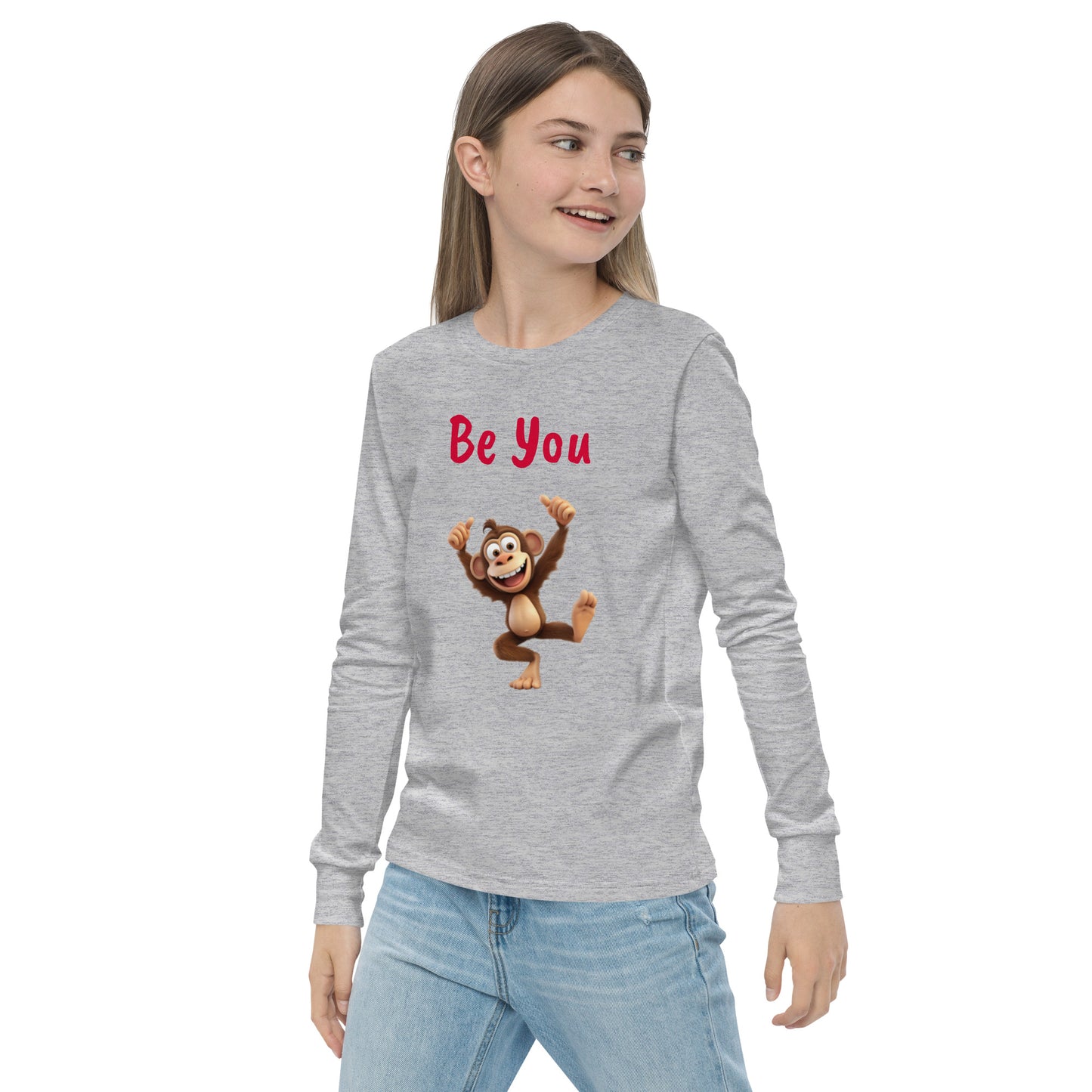 BE YOU Youth long sleeve tee