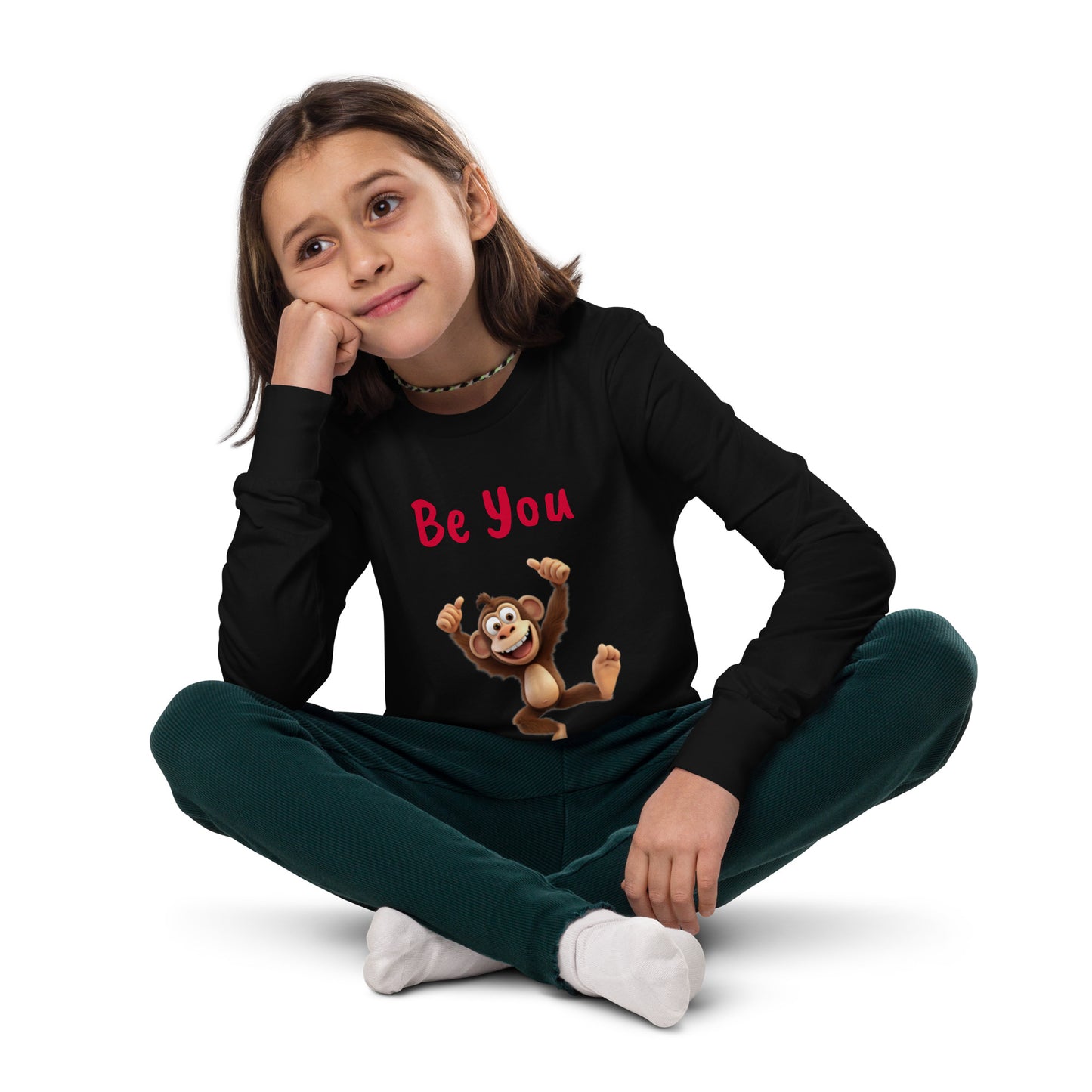 BE YOU Youth long sleeve tee